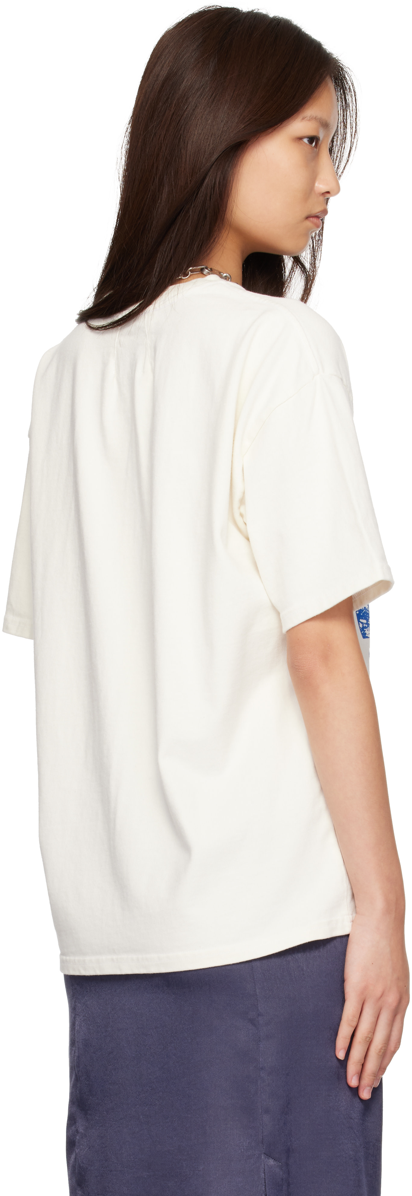 Rhude - T-shirt blanc à image