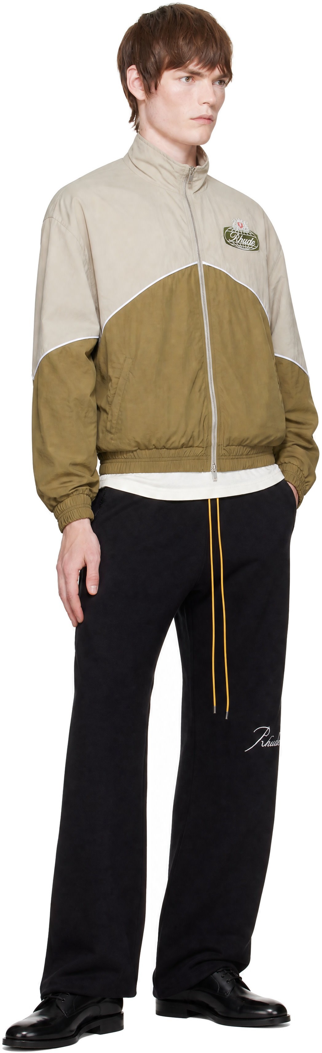 Rhude - Khaki Desert Racing Track Jacket