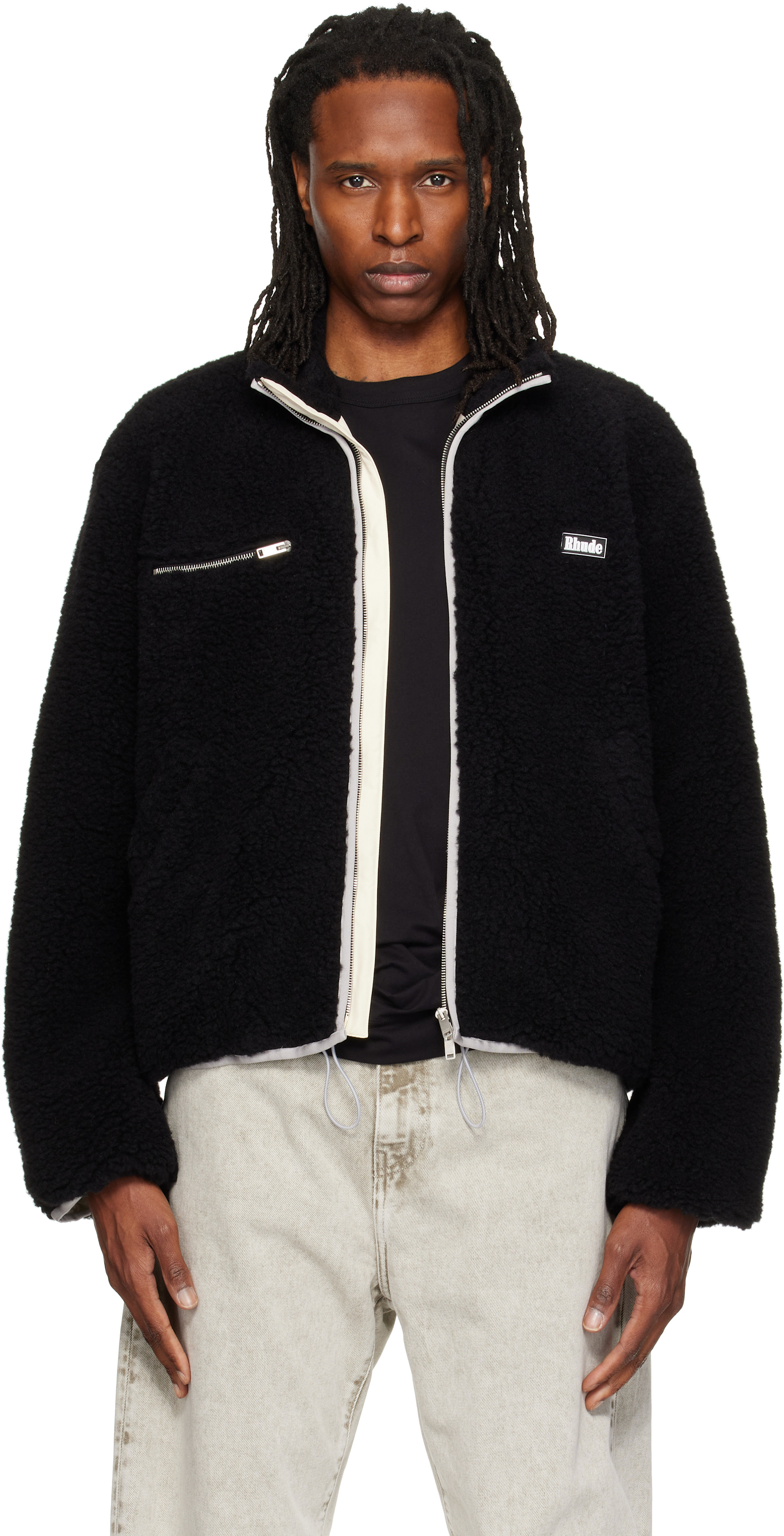 Rhude - Blouson Parilla noir
