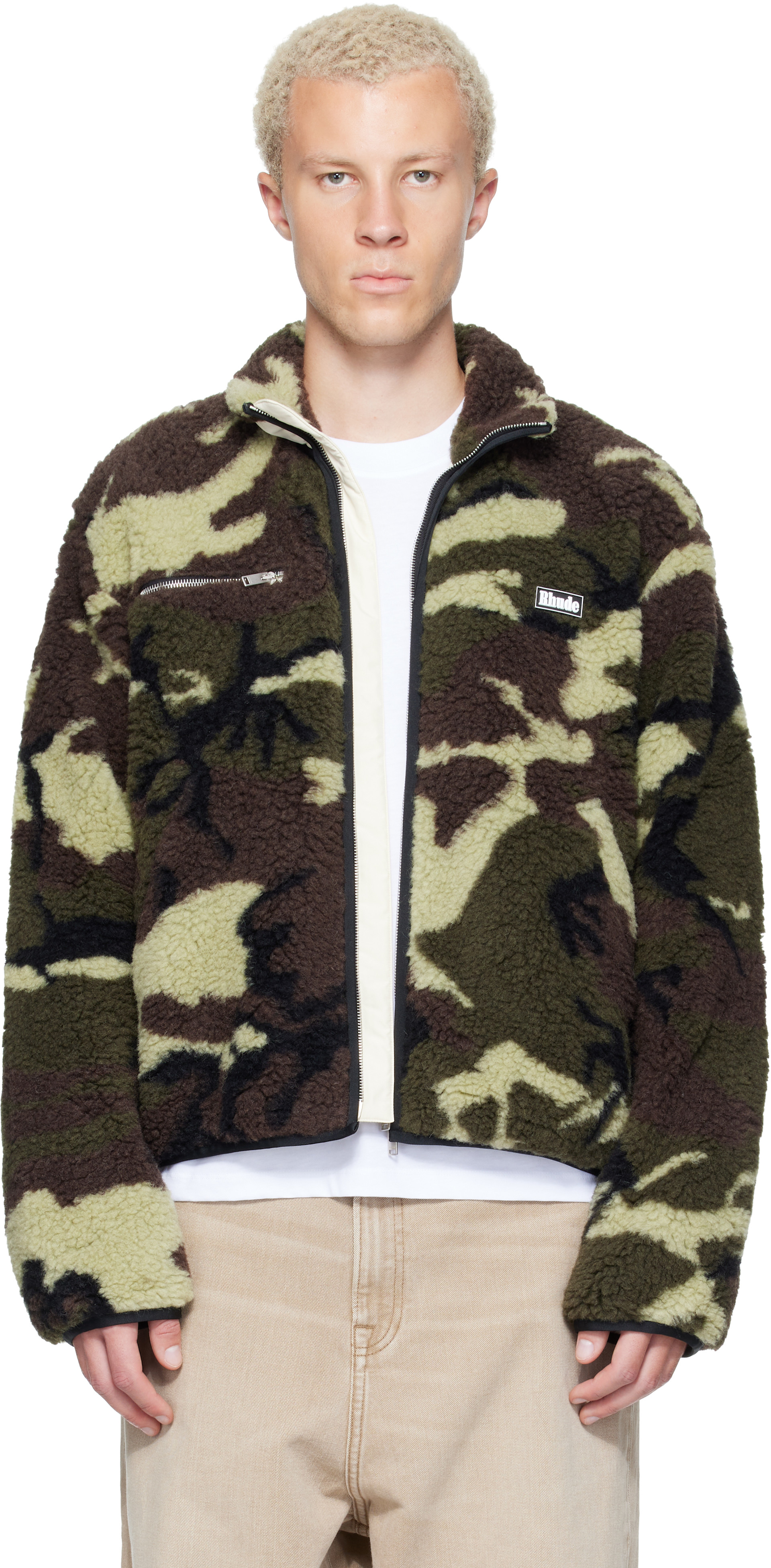 Rhude - Green Parilla Camouflage Jacket
