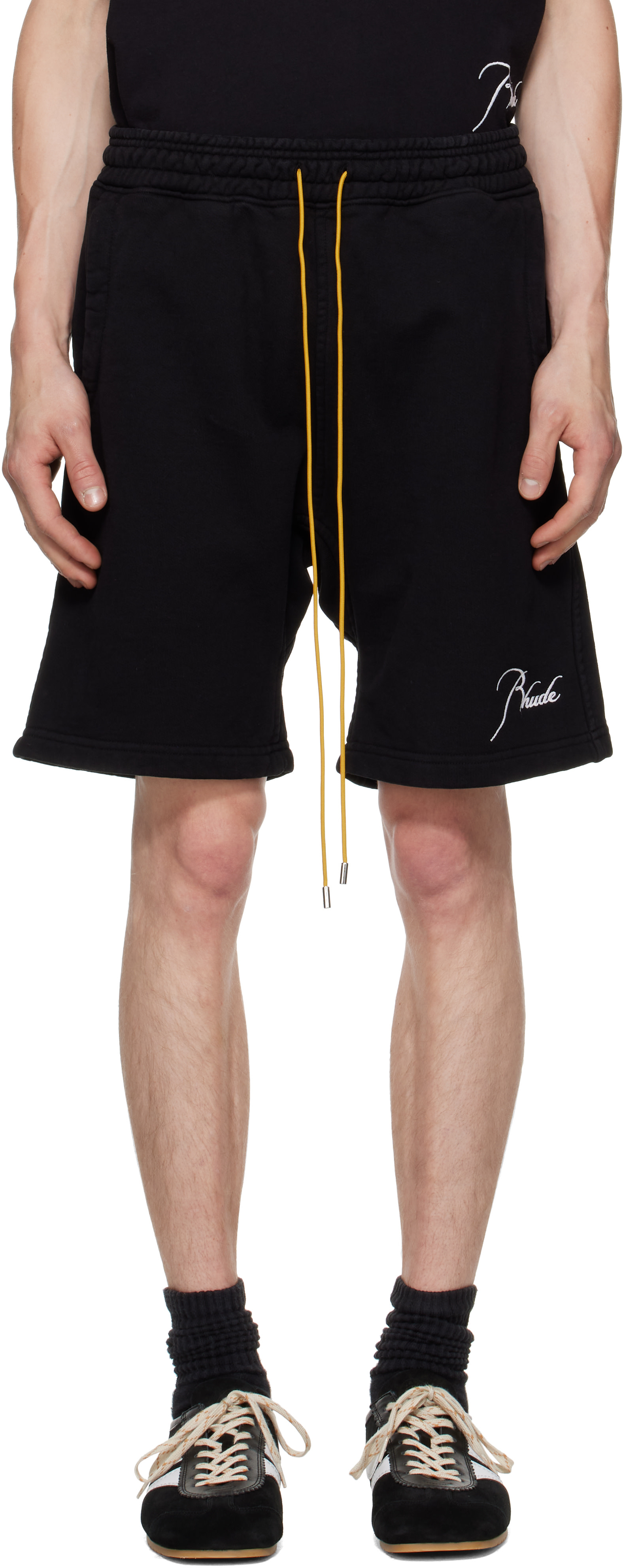 Rhude - Black Classique Sweat Shorts