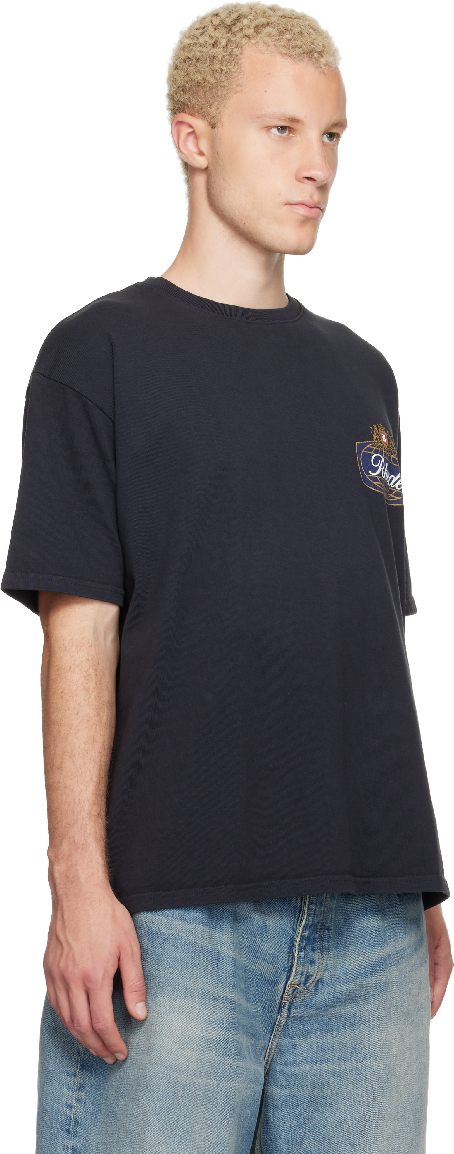 Rhude - Black Safari Crest T-shirt