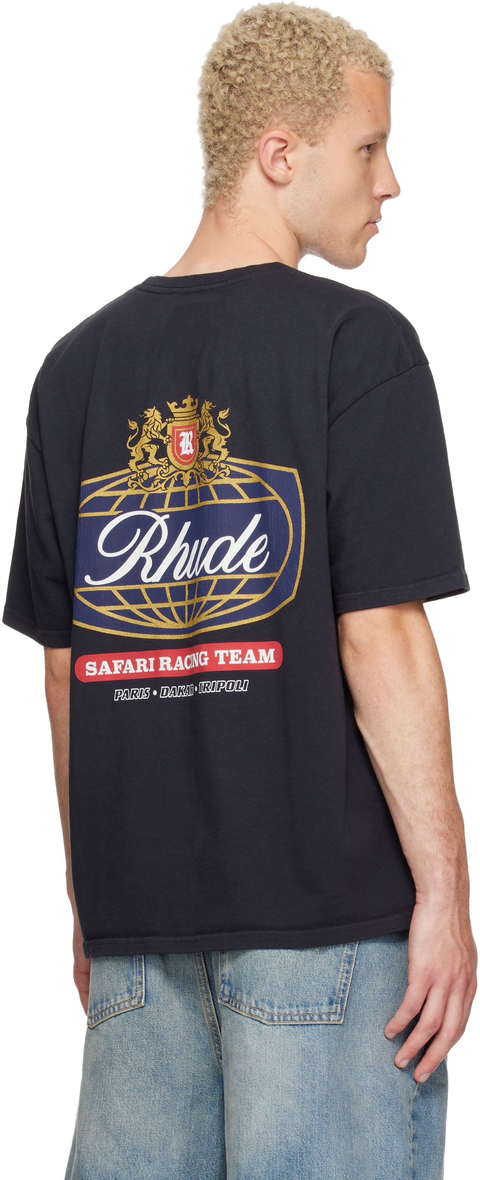 Rhude - Black Safari Crest T-shirt