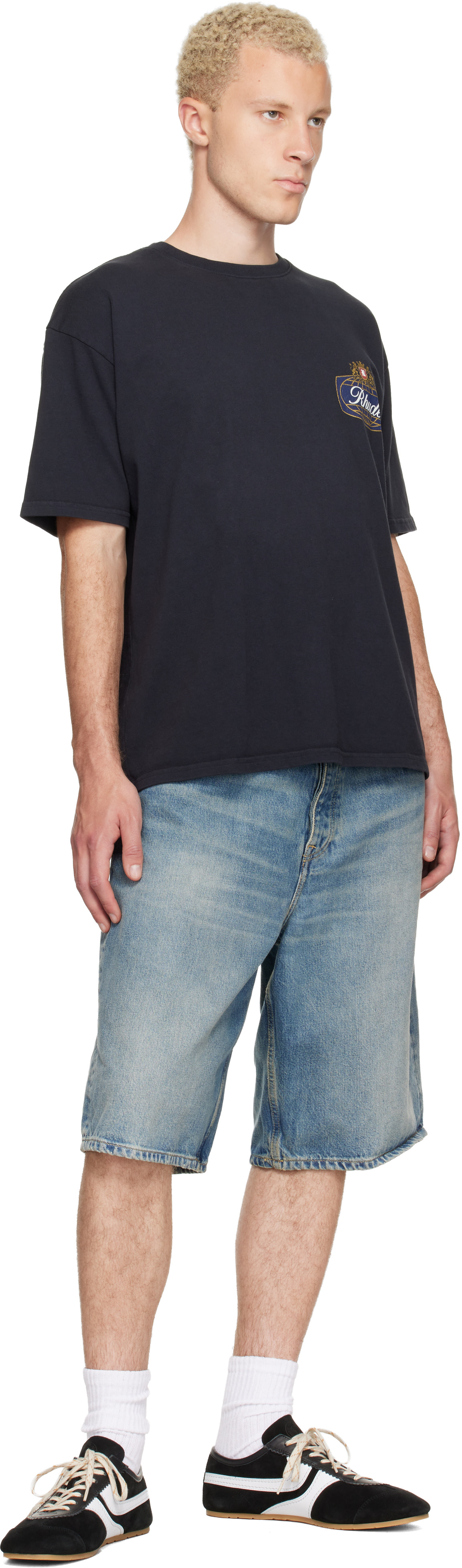 Rhude - Black Safari Crest T-shirt