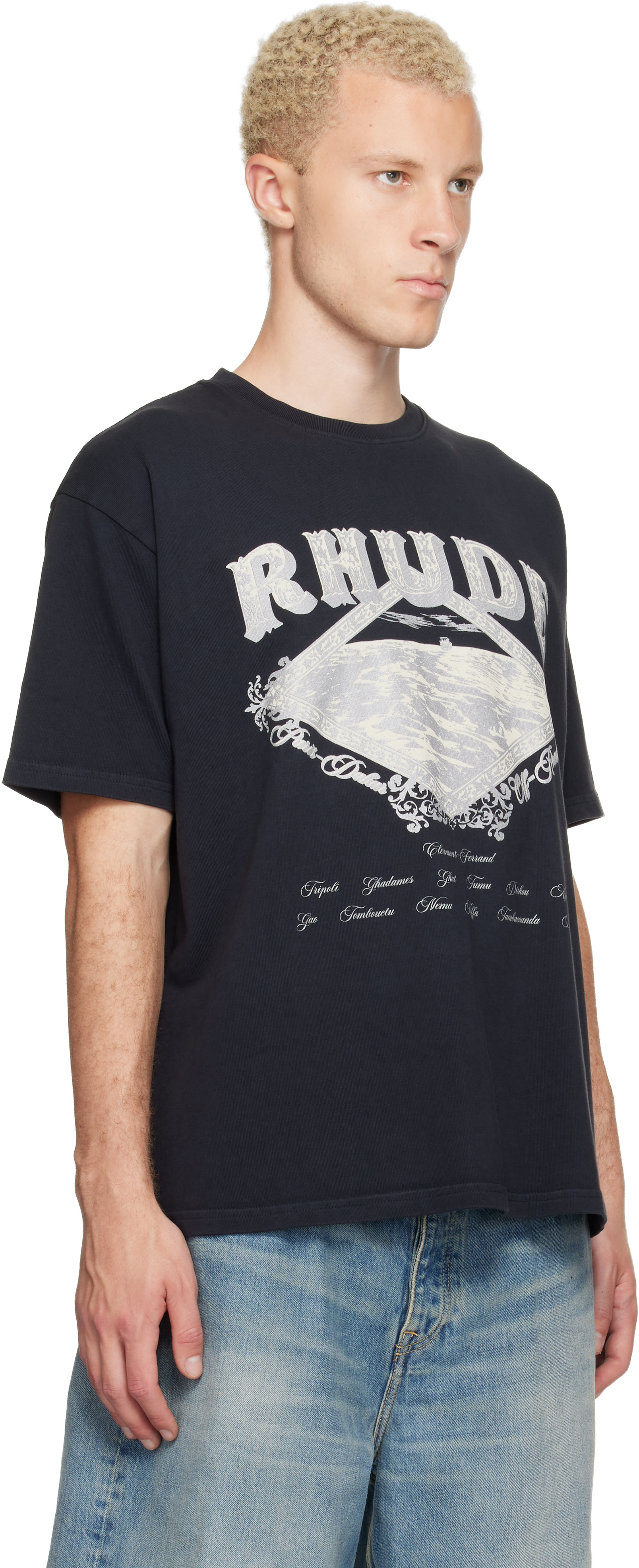 Rhude - T-shirt Dakar noir