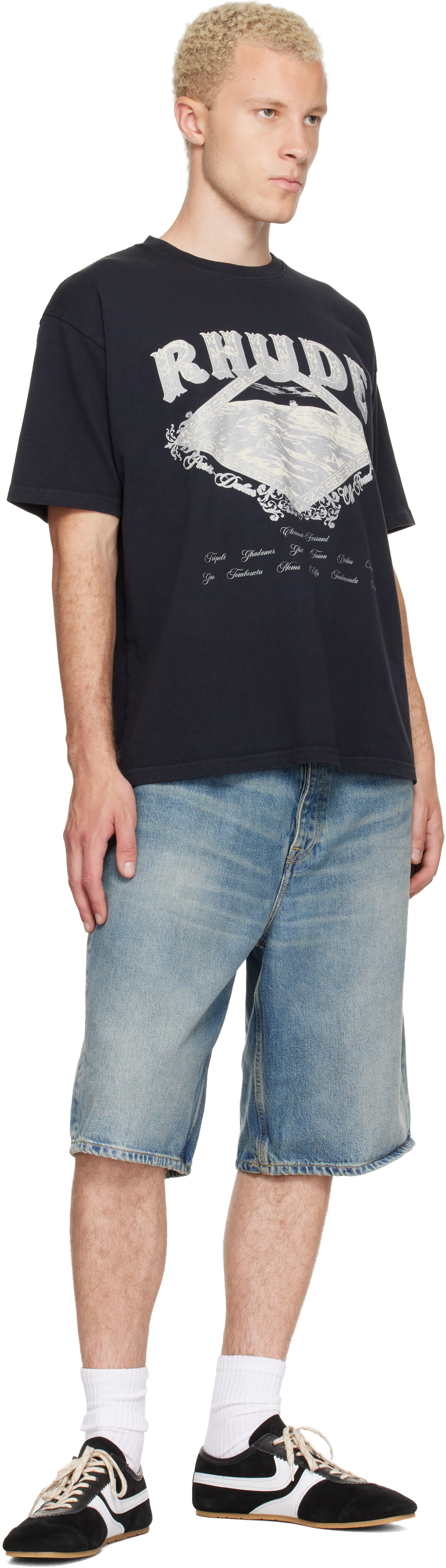 Rhude - T-shirt Dakar noir