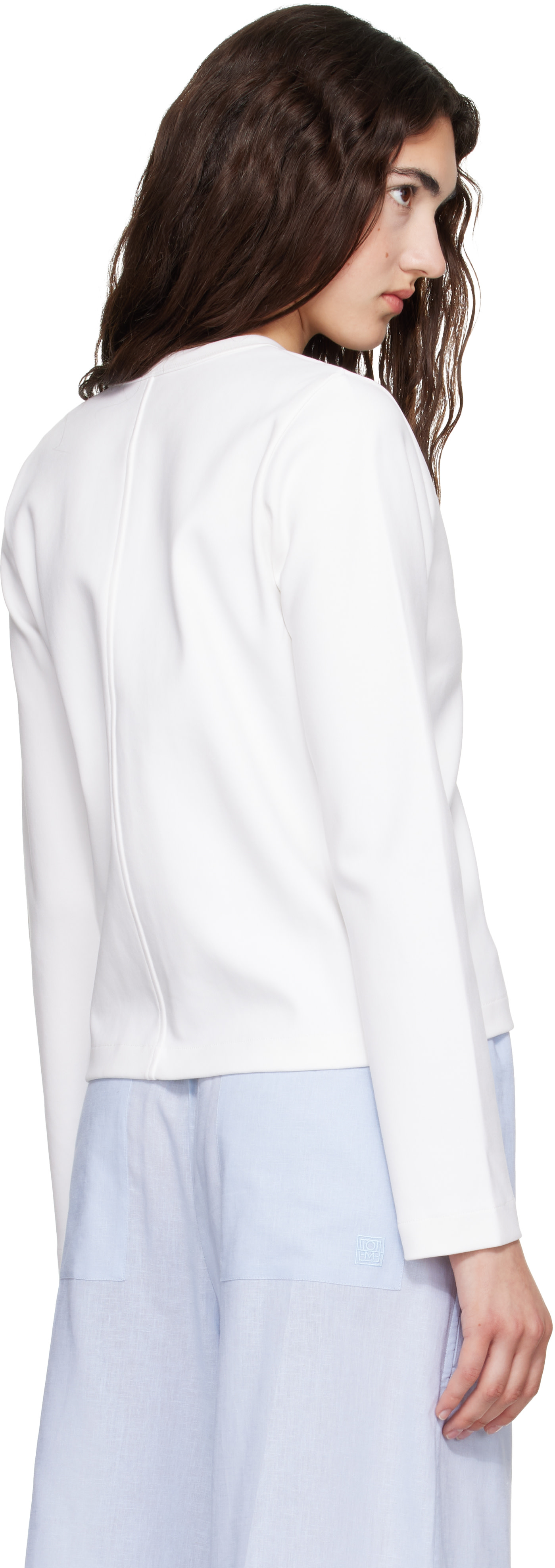 FLORE FLORE - Cardigan Poppy blanc