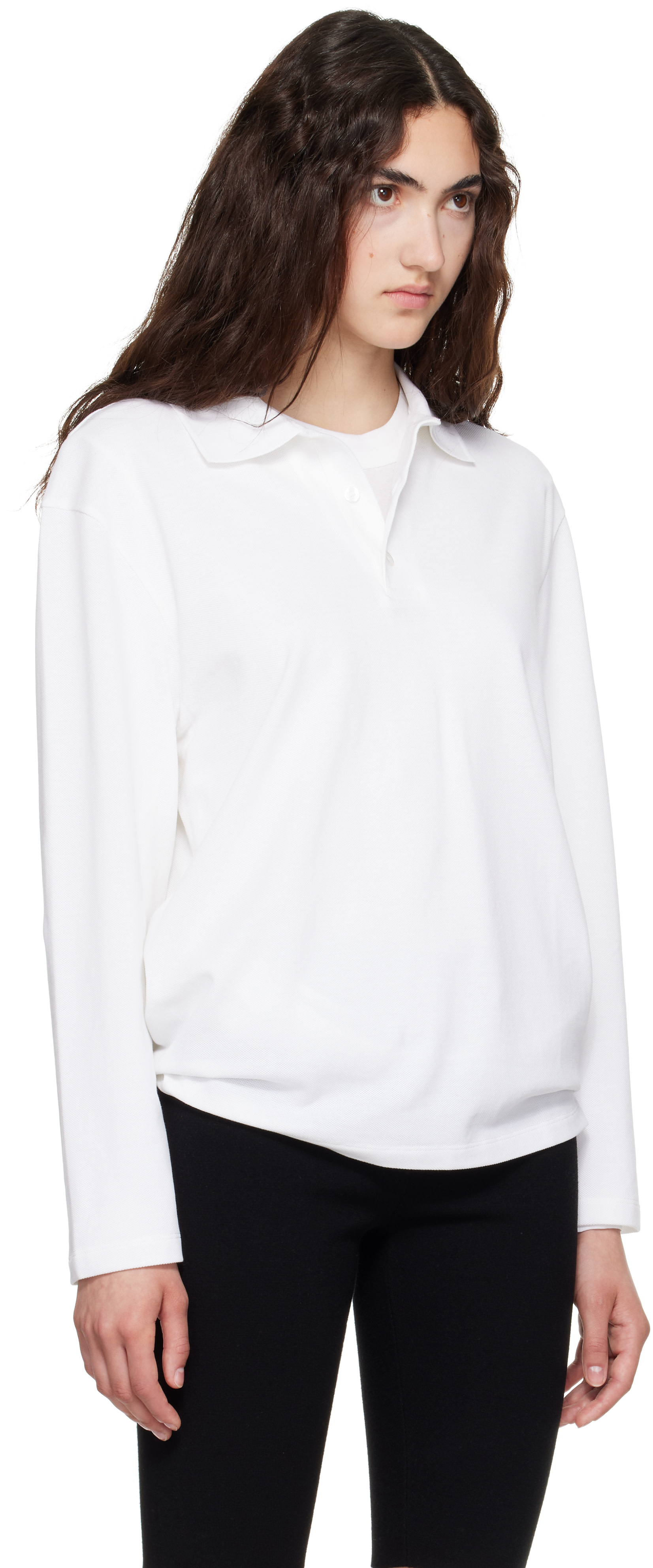 FLORE FLORE - Polo Diana blanc