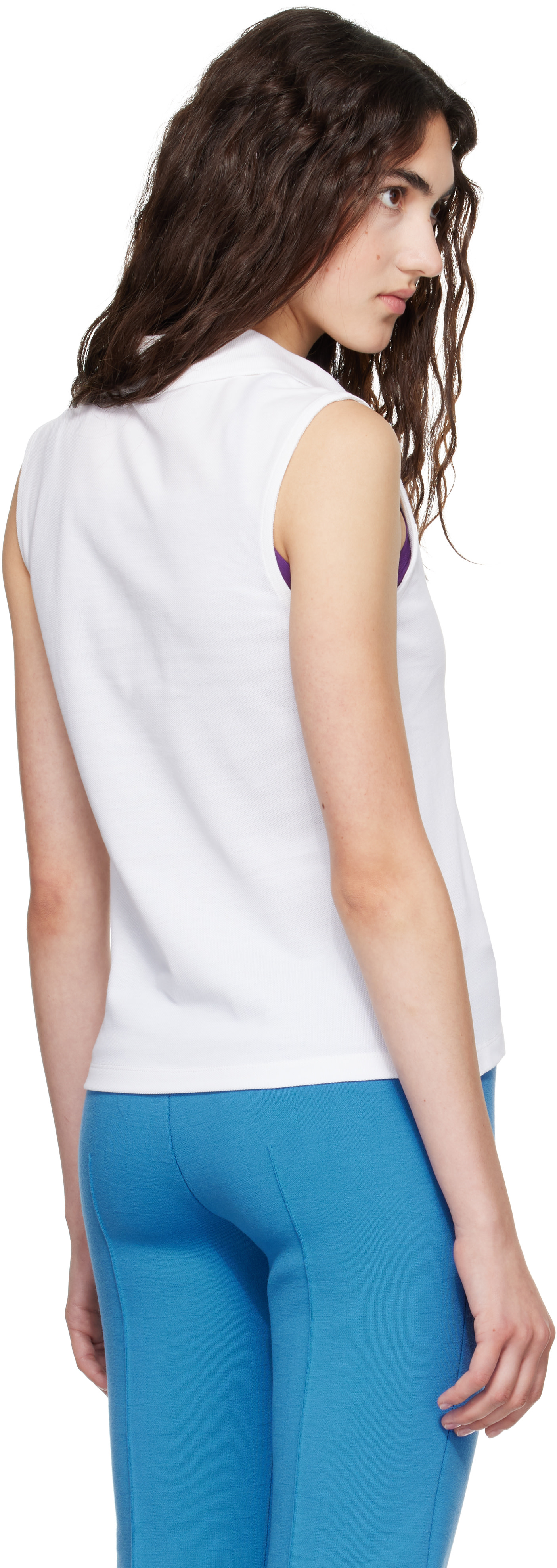 FLORE FLORE - Polo Lauren blanc