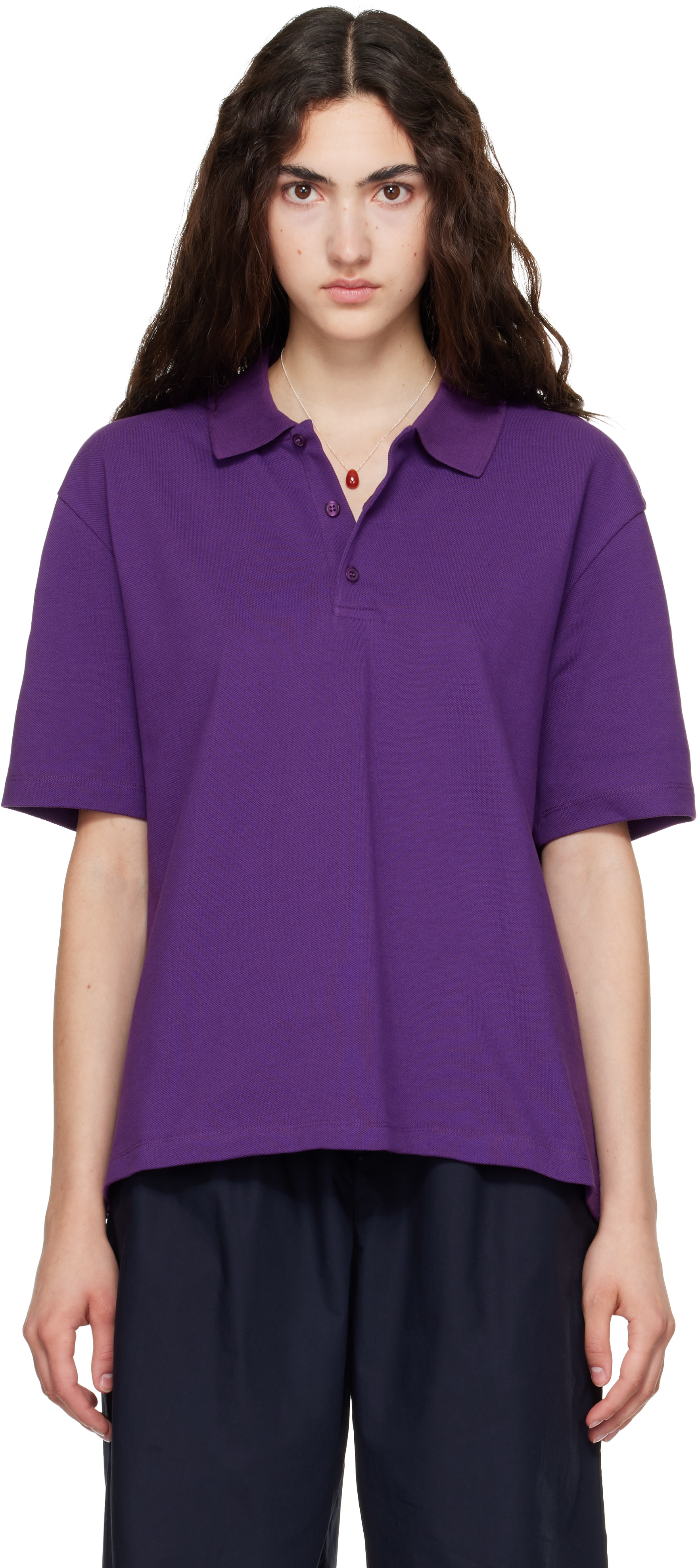 FLORE FLORE - Polo Julie mauve