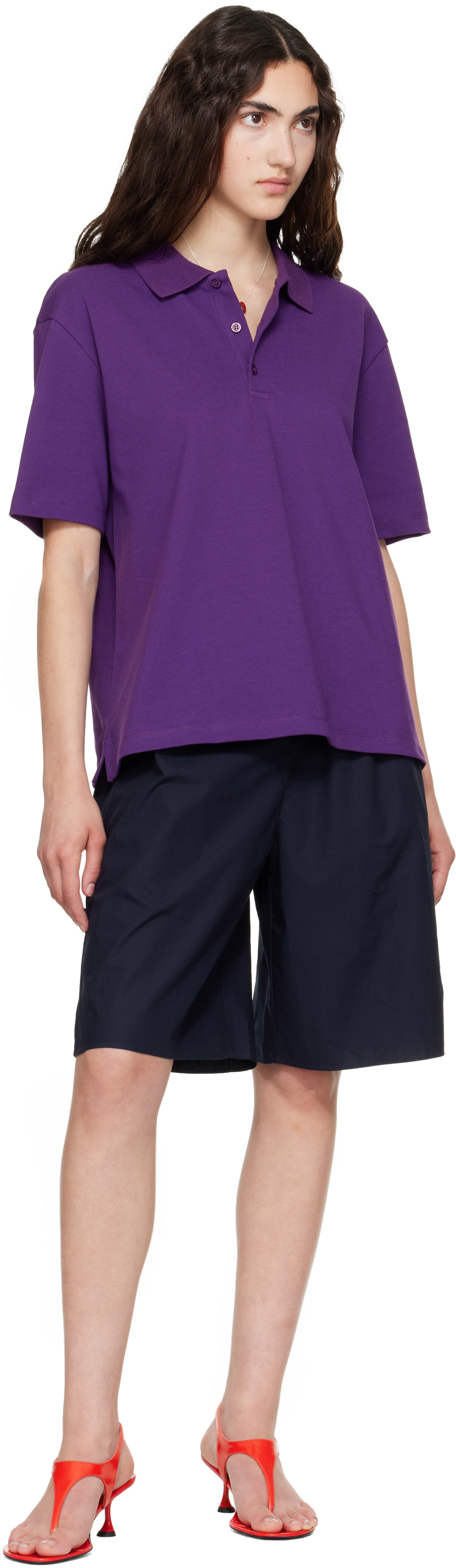 FLORE FLORE - Polo Julie mauve