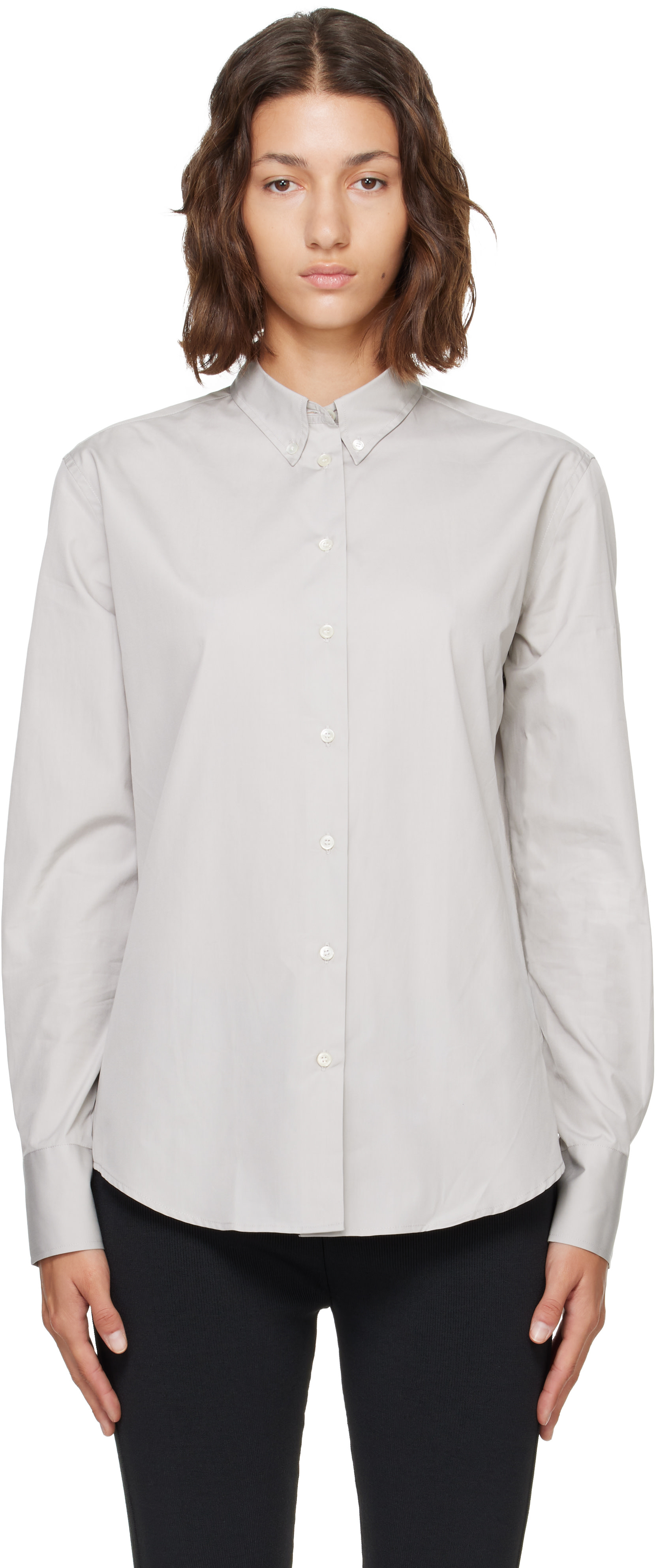 FLORE FLORE - Chemise Casta grise