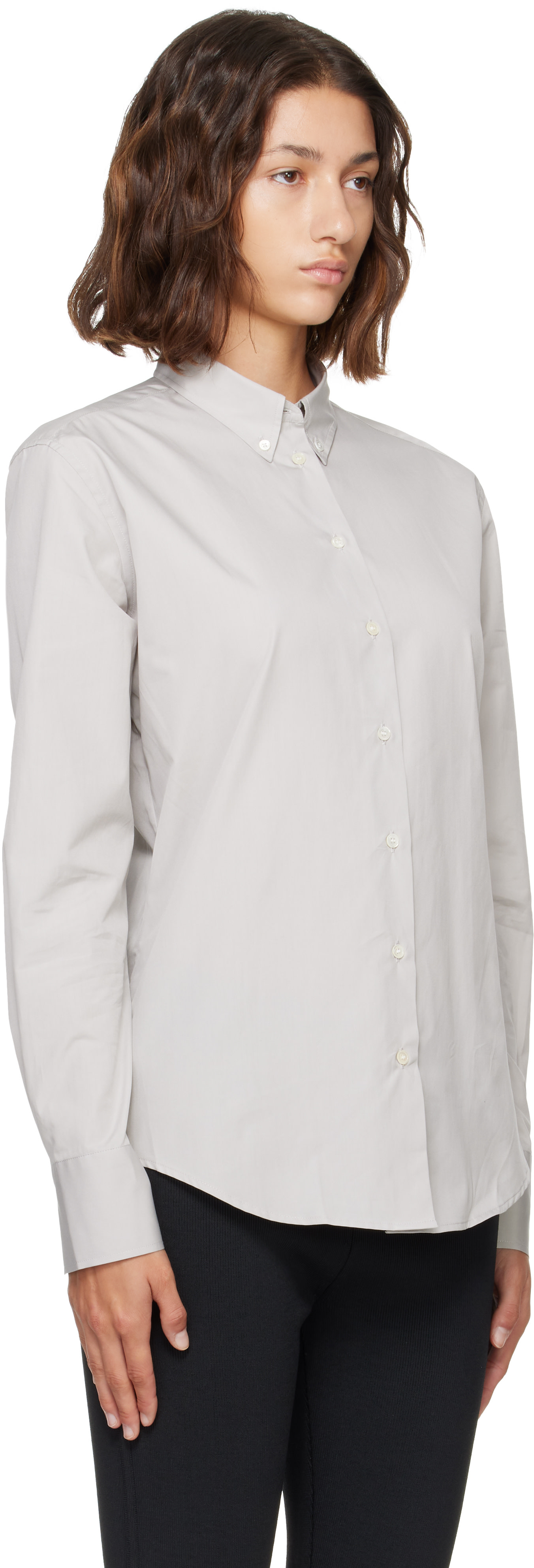 FLORE FLORE - Chemise Casta grise