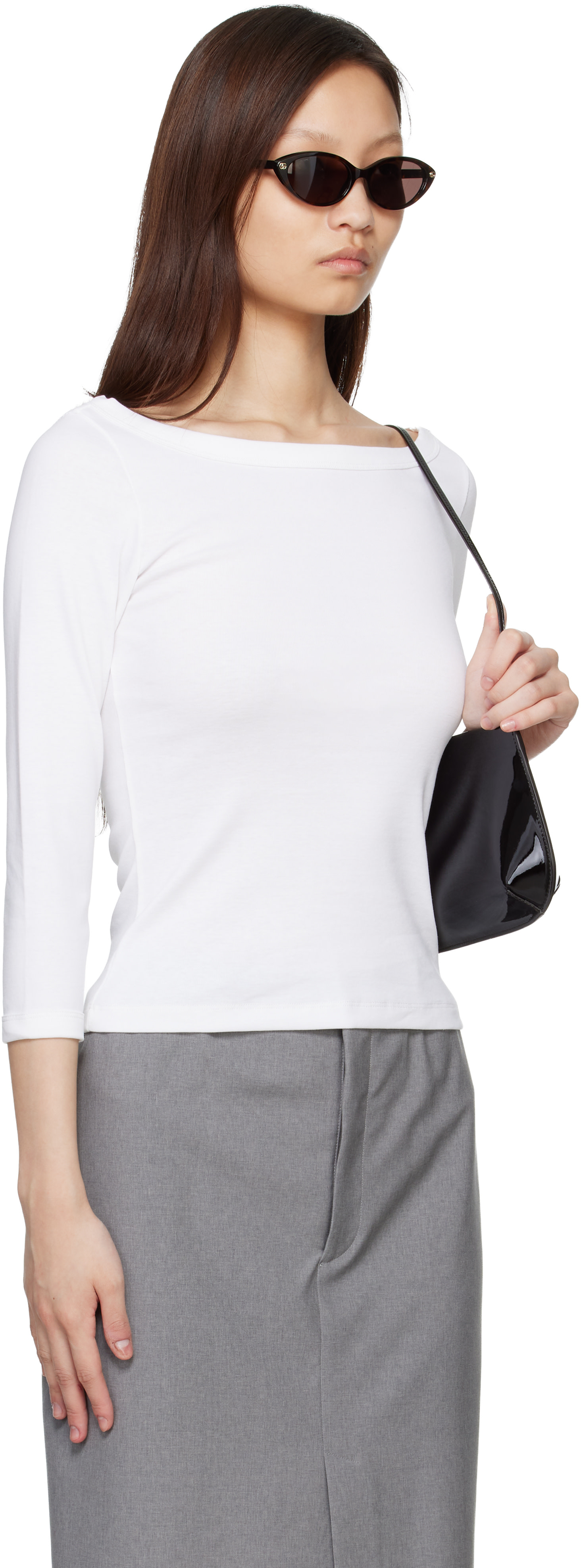 FLORE FLORE - T-shirt Steffi blanc