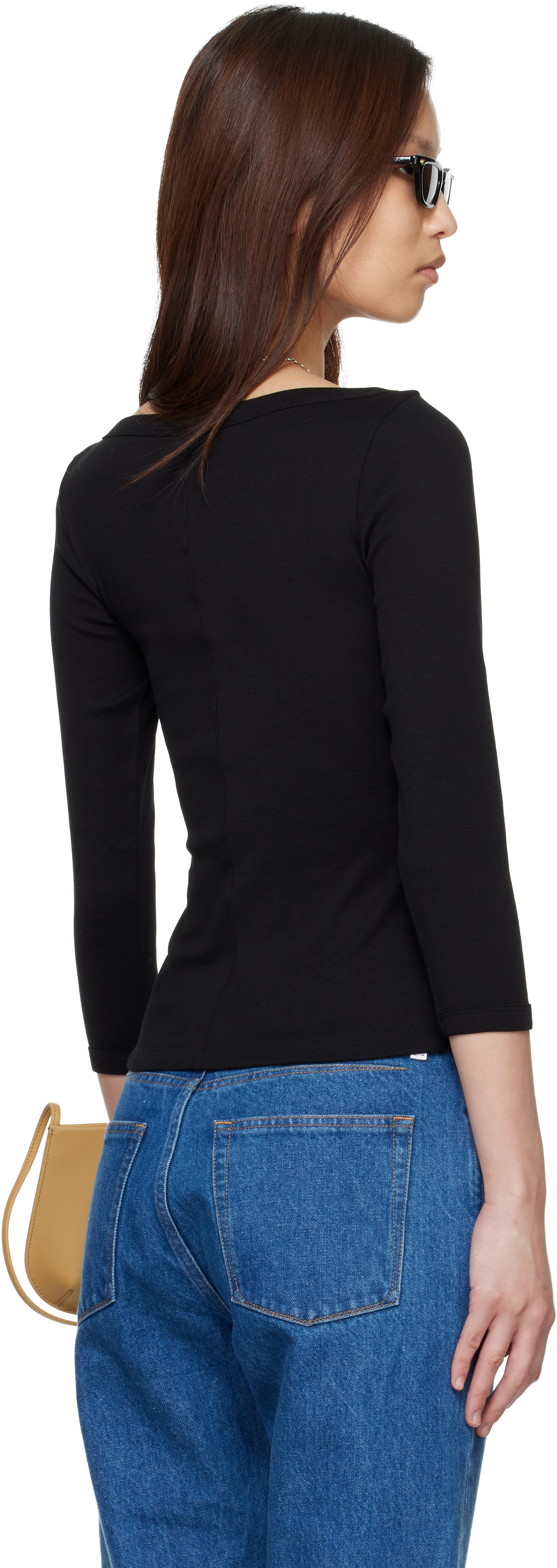 FLORE FLORE - T-shirt Steffi noir