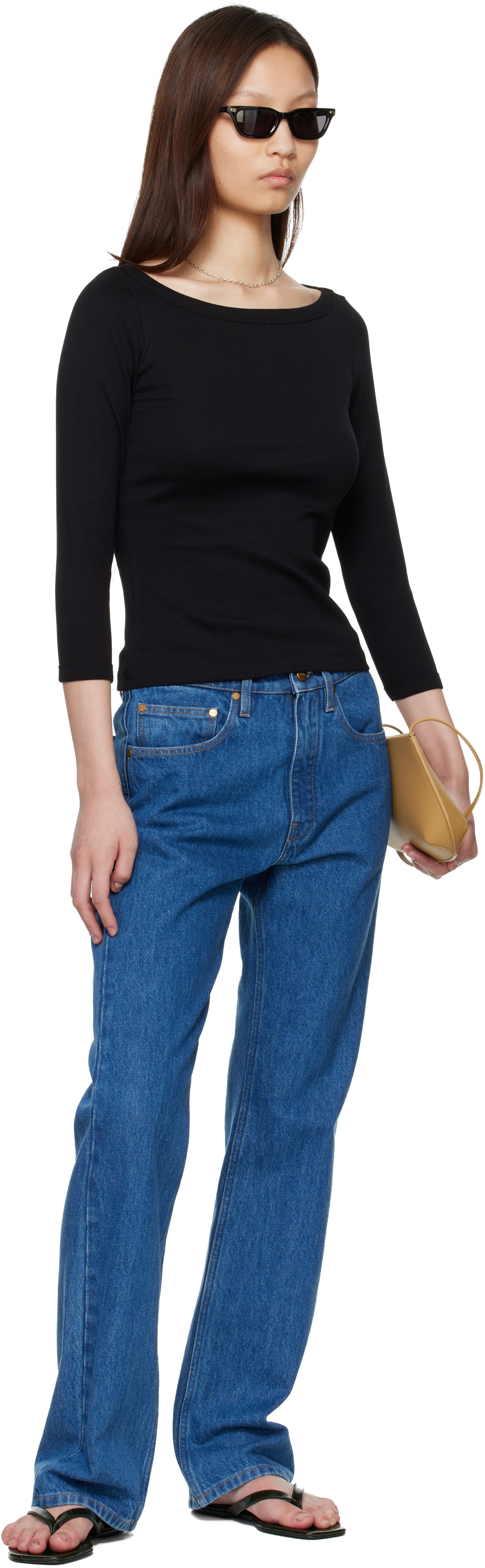 FLORE FLORE - T-shirt Steffi noir