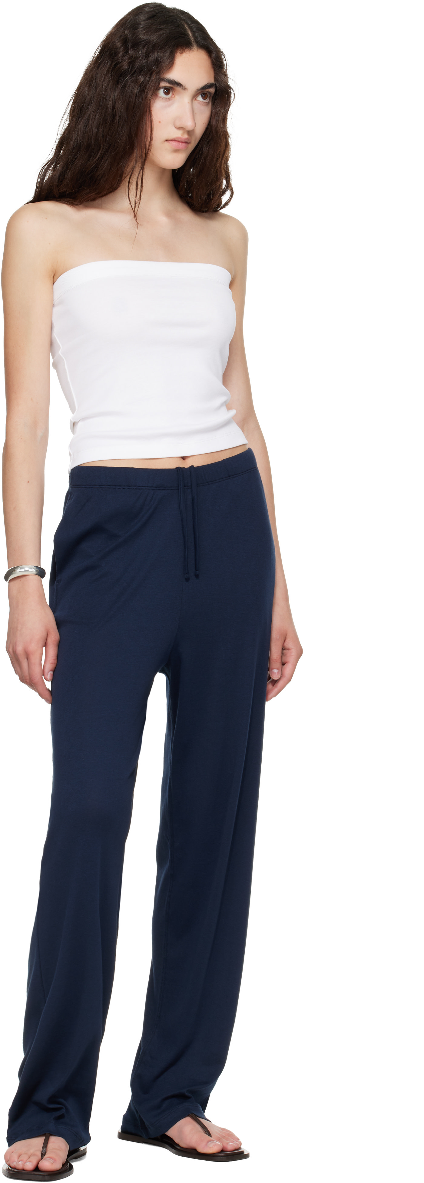 FLORE FLORE - Haut bandeau Bes blanc