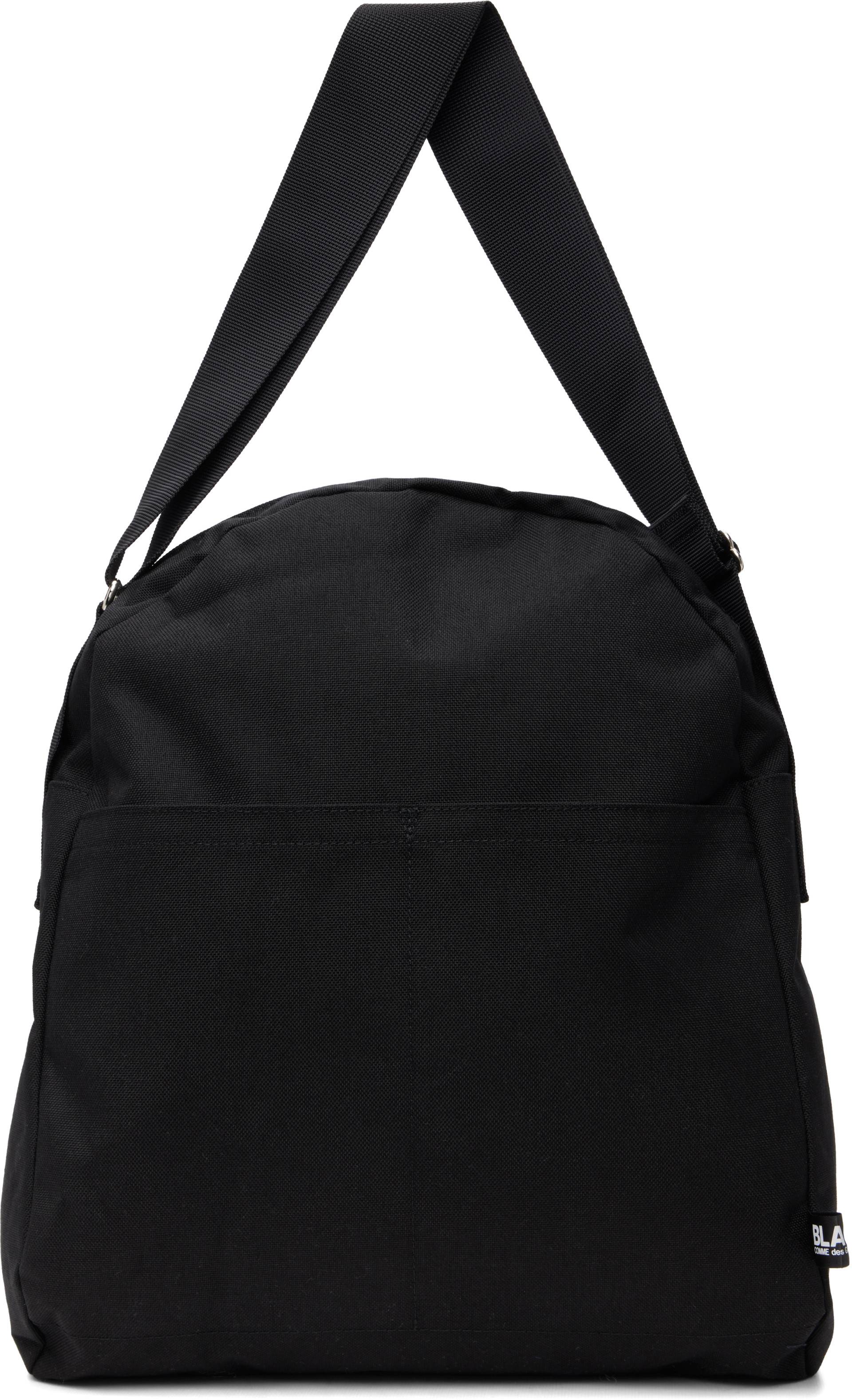BLACK COMME des GARCONS ブラック Mサイズ Black Comme des Garçons: ブラック Nylon Oxford バッグ | SSENSE 日本