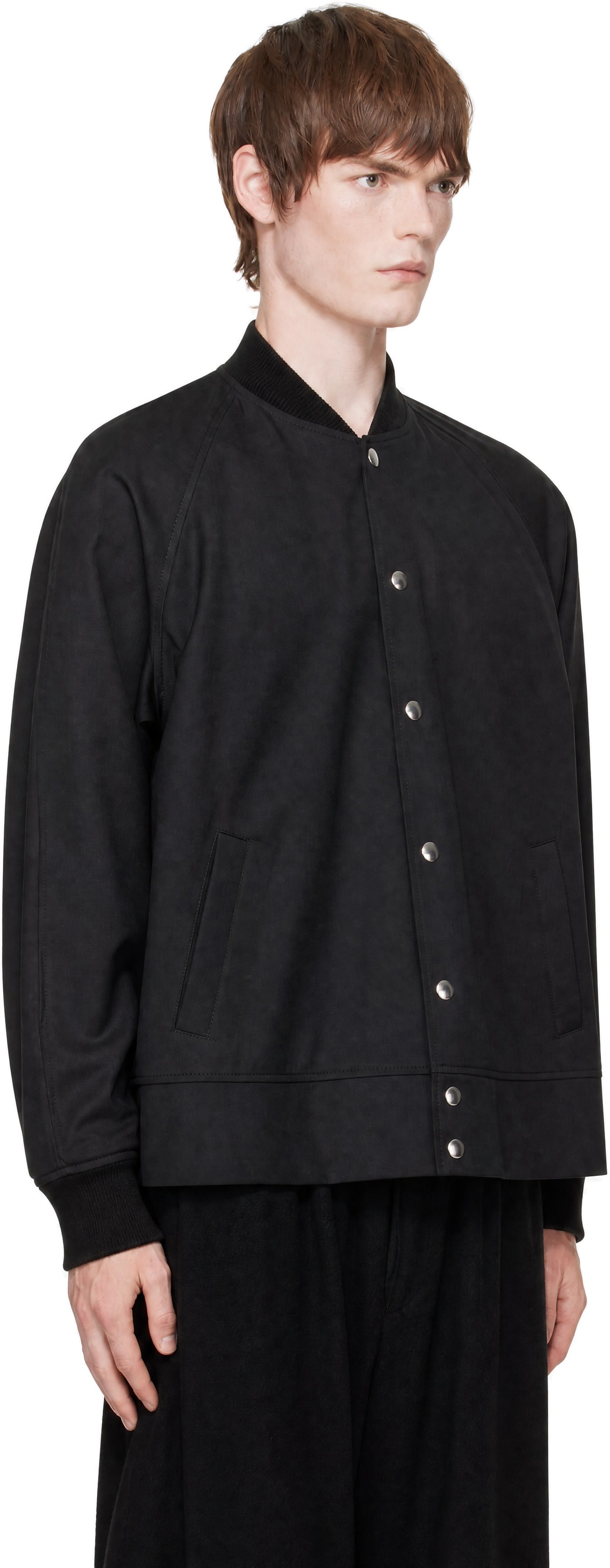 Black Comme des Garçons: ブラック グレンチェック ボンバー