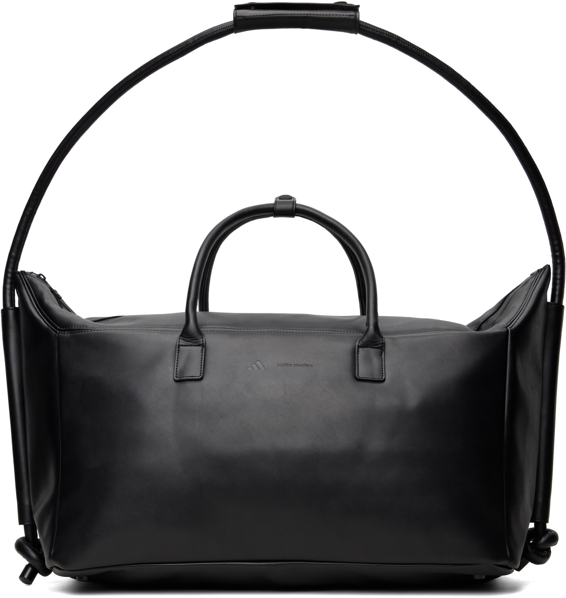 Entire Studios: Black adidas Edition Gym Duffle Bag | SSENSE