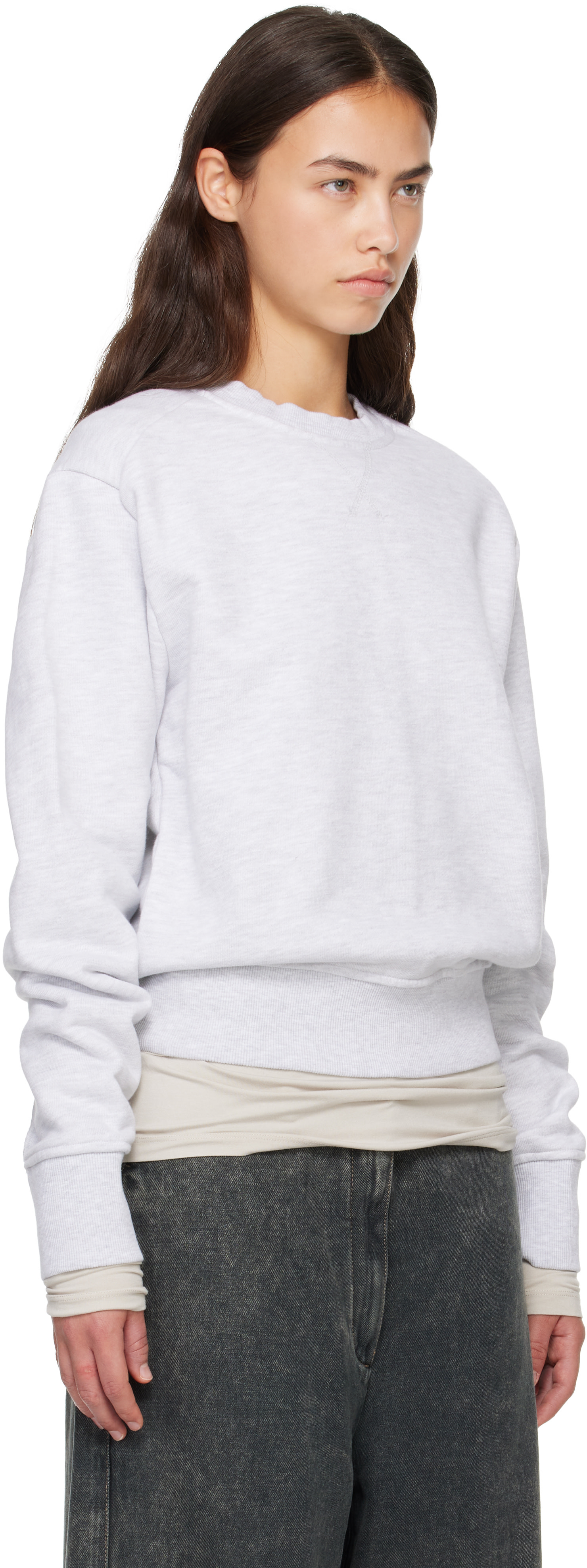 Entire Studios - Gray Pod Crew Sweatshirt