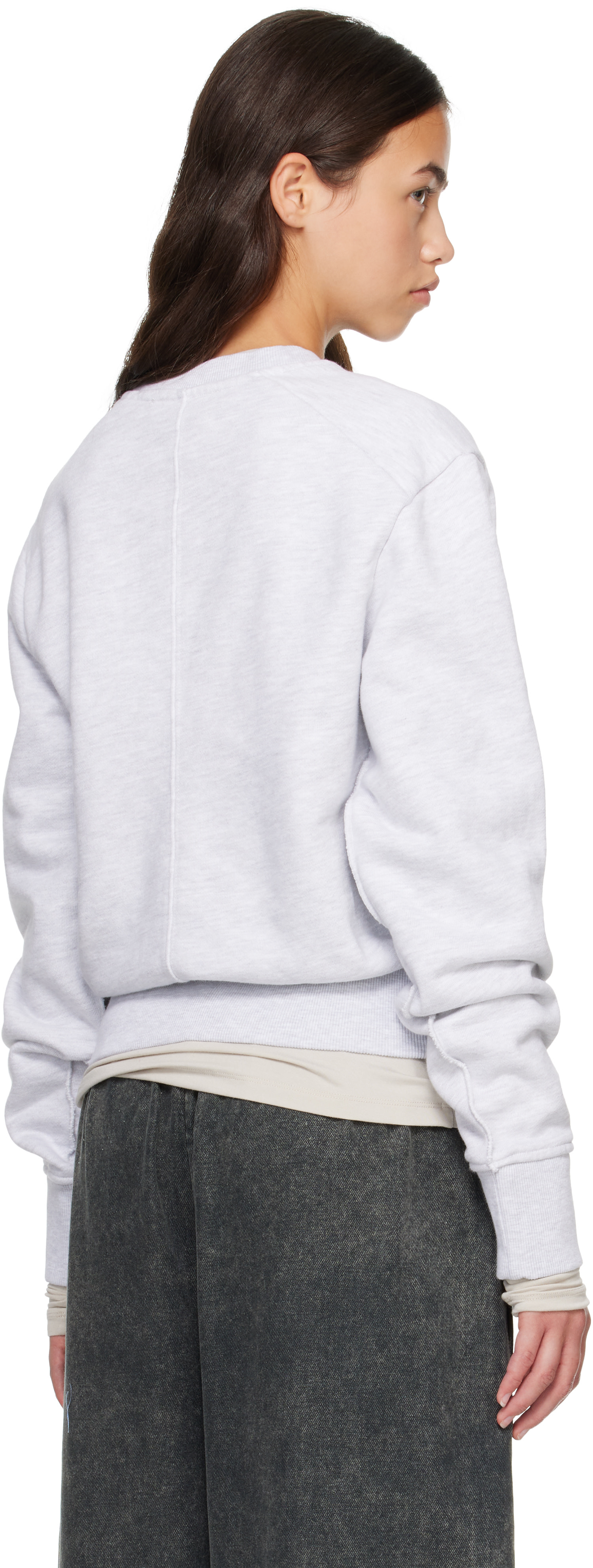 Entire Studios - Gray Pod Crew Sweatshirt