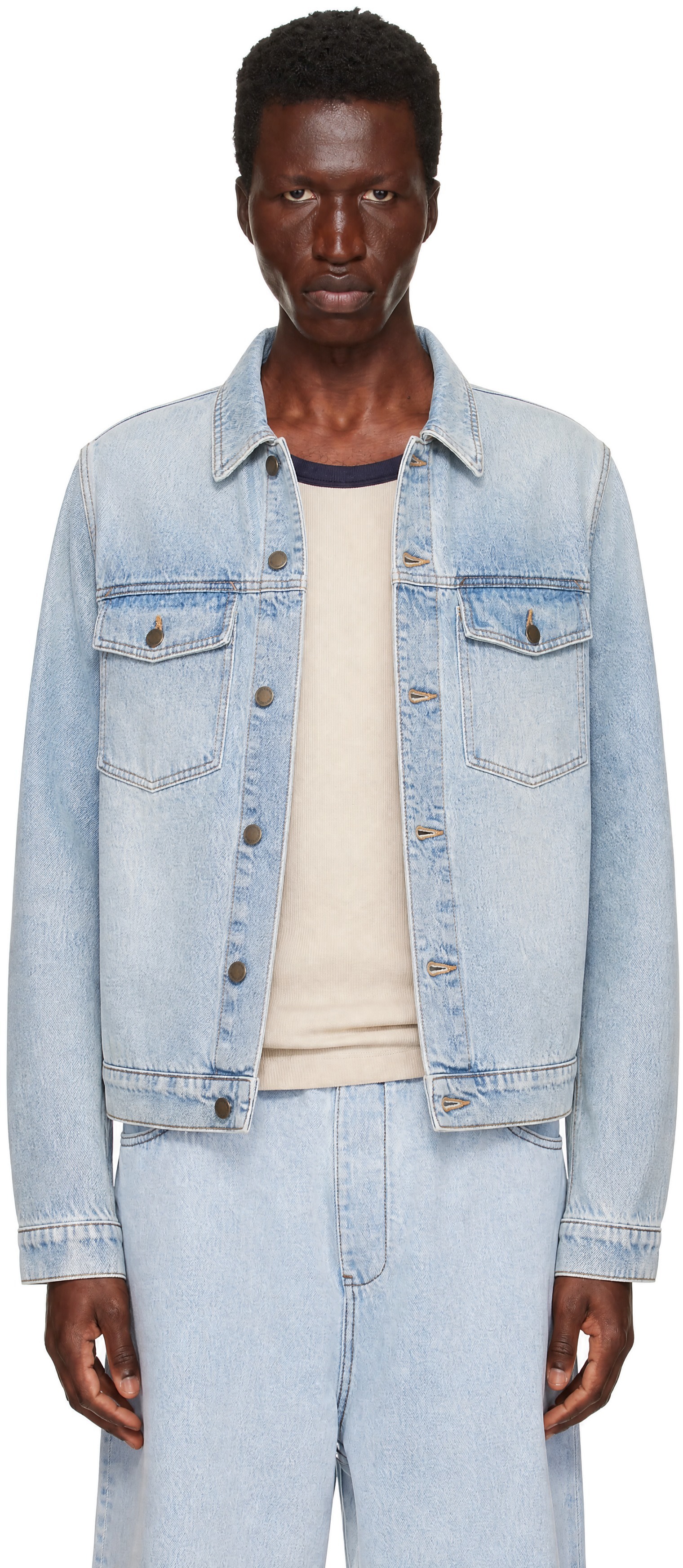 Entire Studios - Blue Classic Denim Jacket