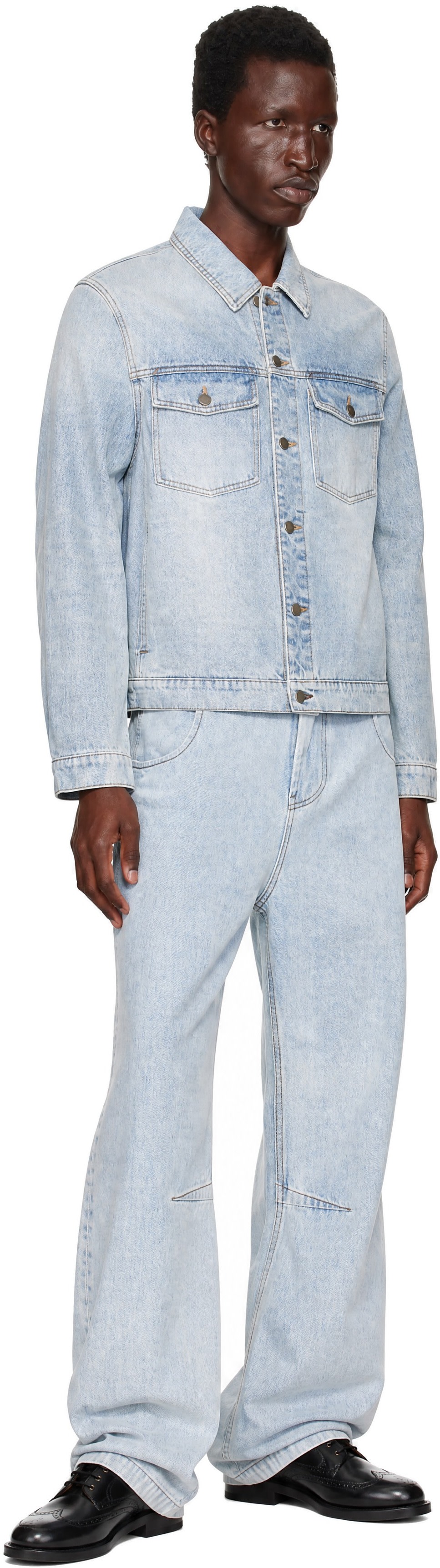 Entire Studios - Blue Classic Denim Jacket