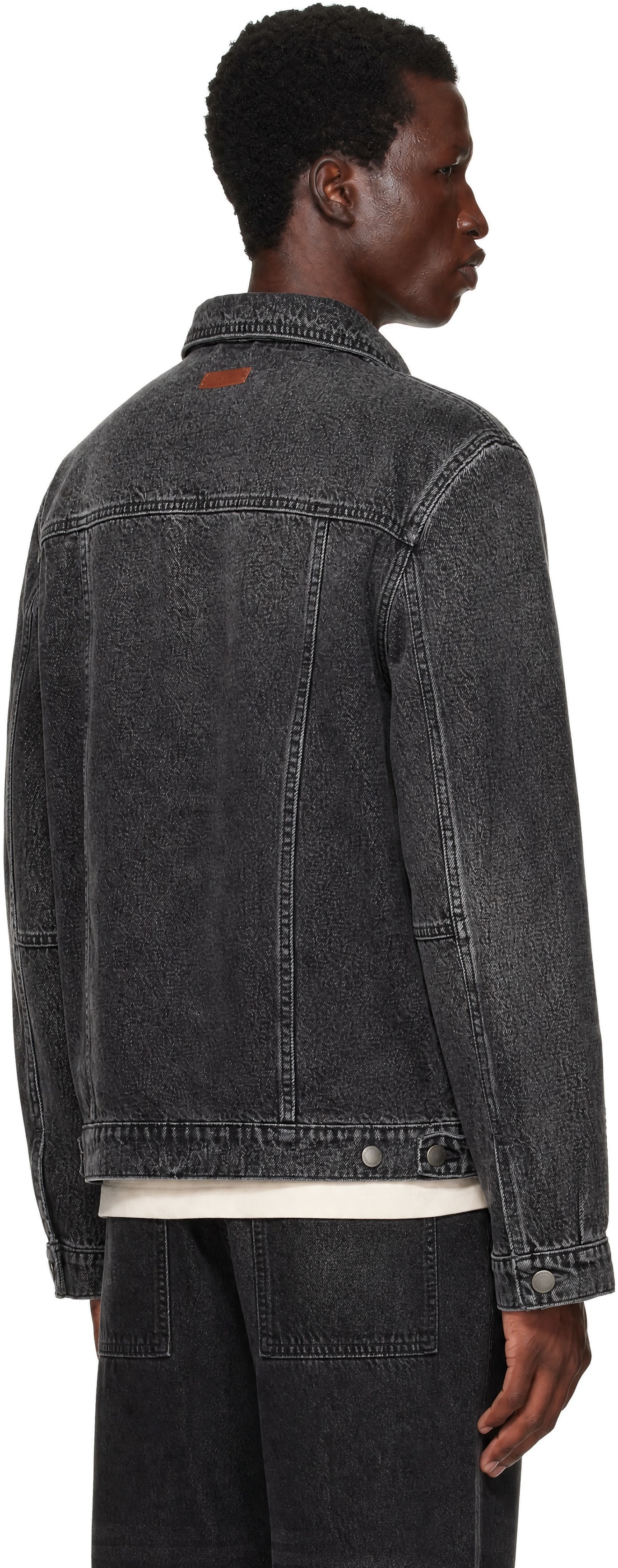 Entire Studios - Blouson gris en denim