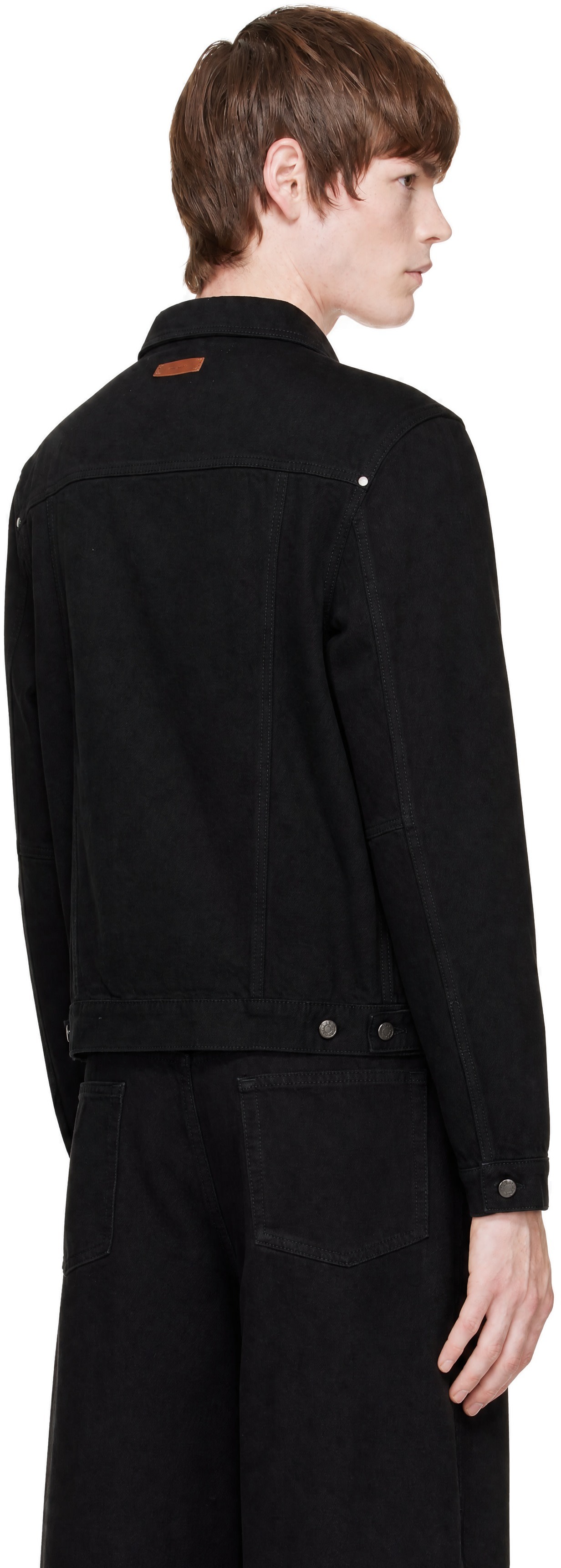 Entire Studios - Black Classic Denim Jacket