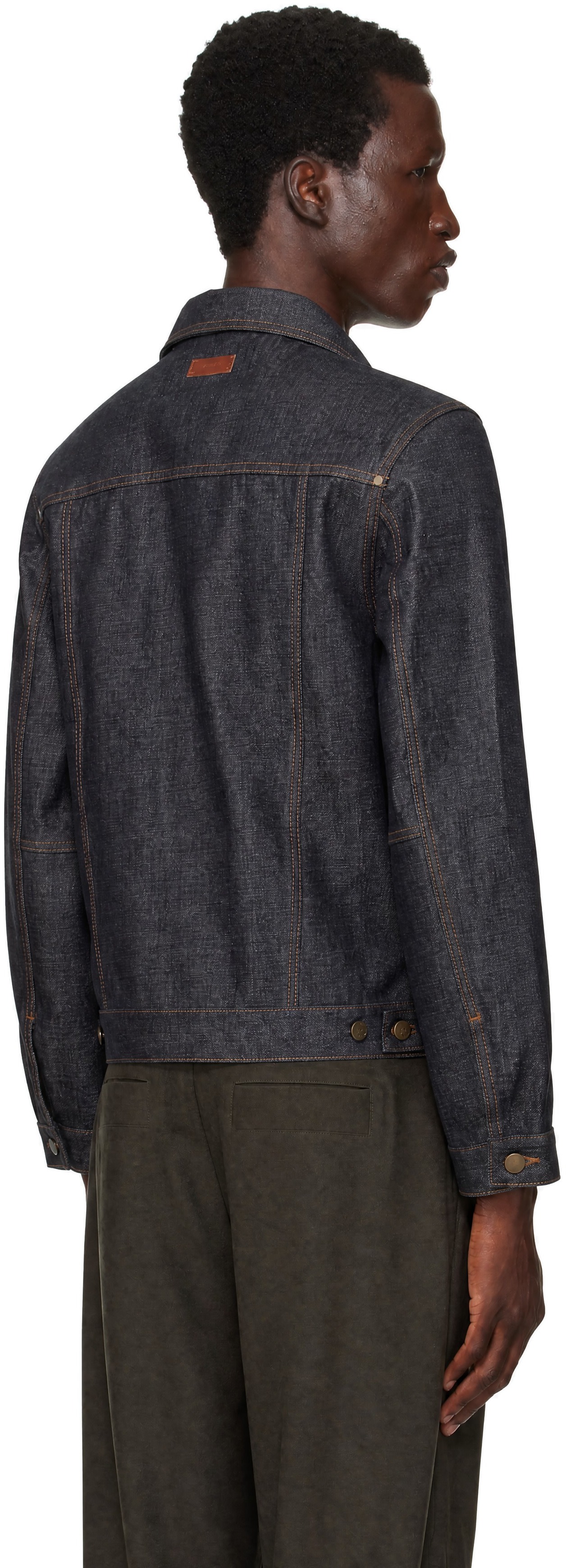 Entire Studios - Navy Classic Denim Jacket