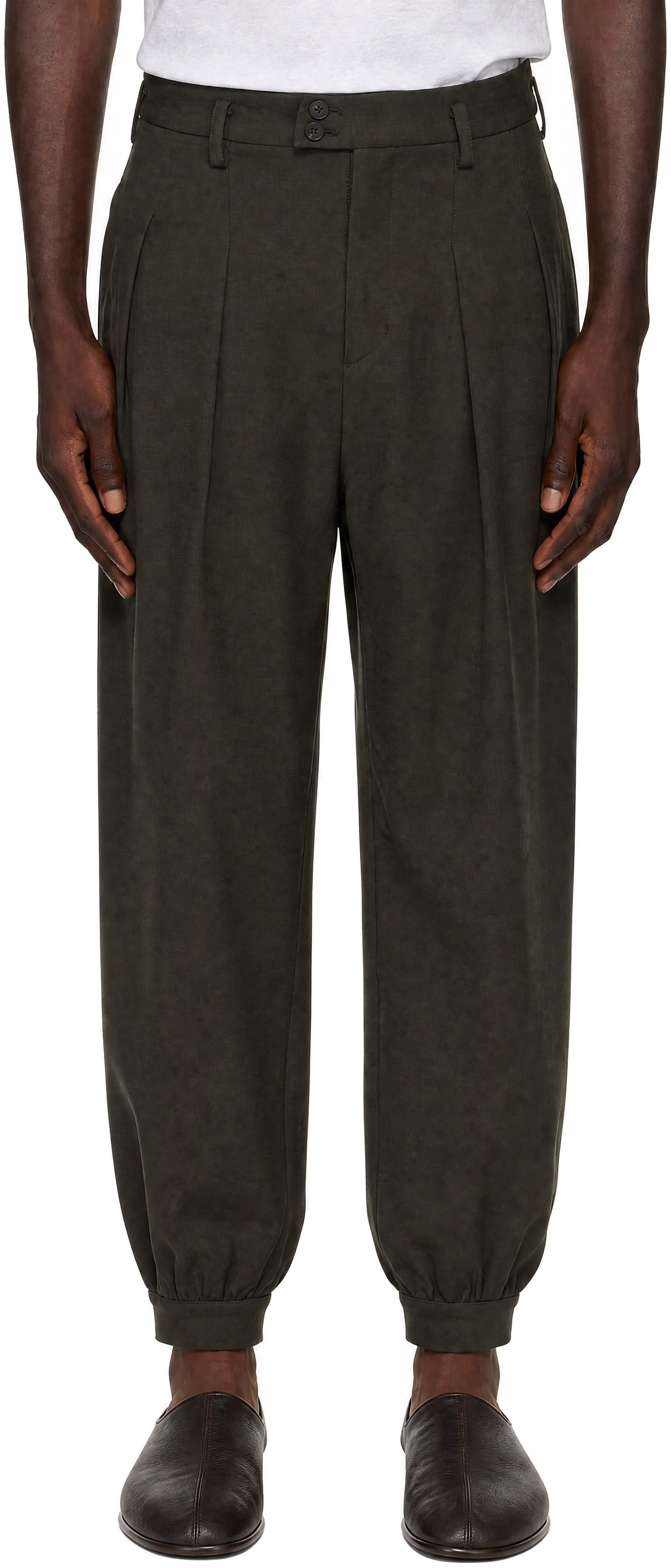 Entire Studios - Khaki Park Trousers