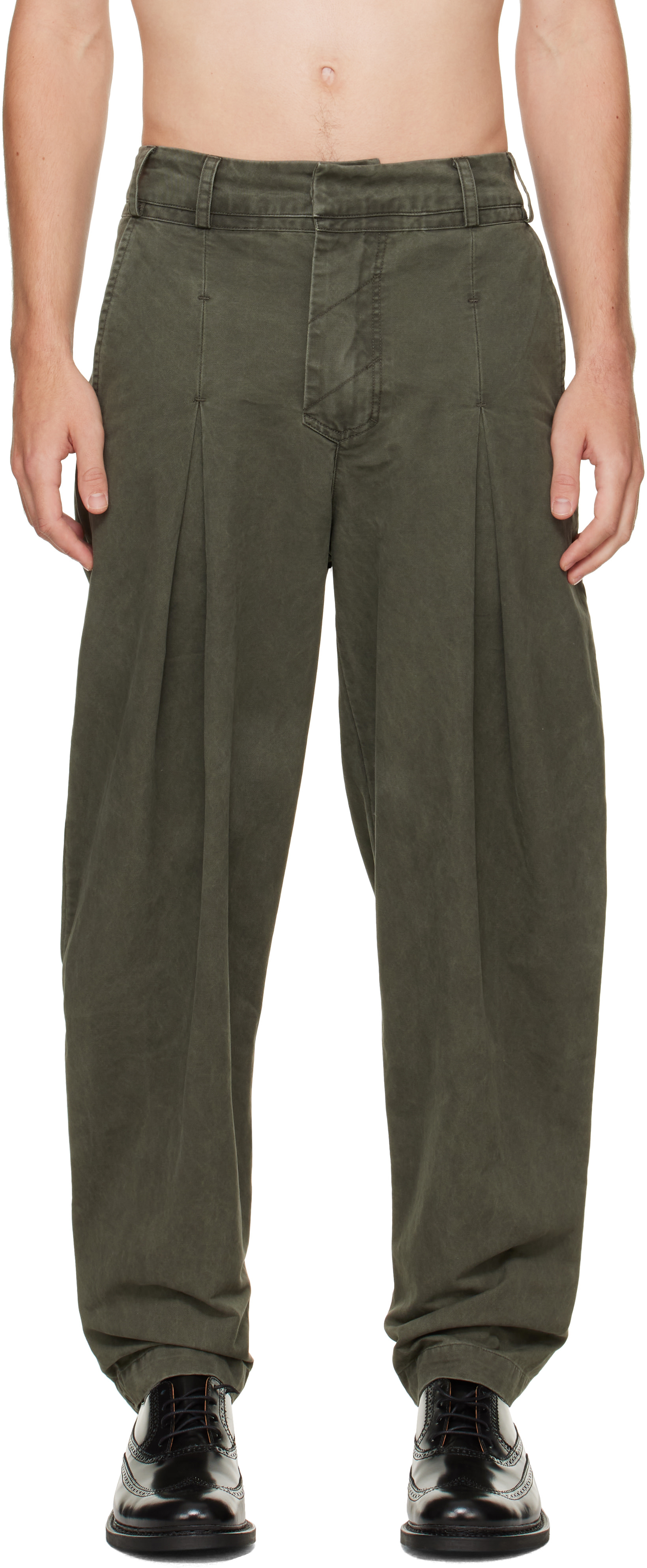 Entire Studios - Khaki Seb Trousers