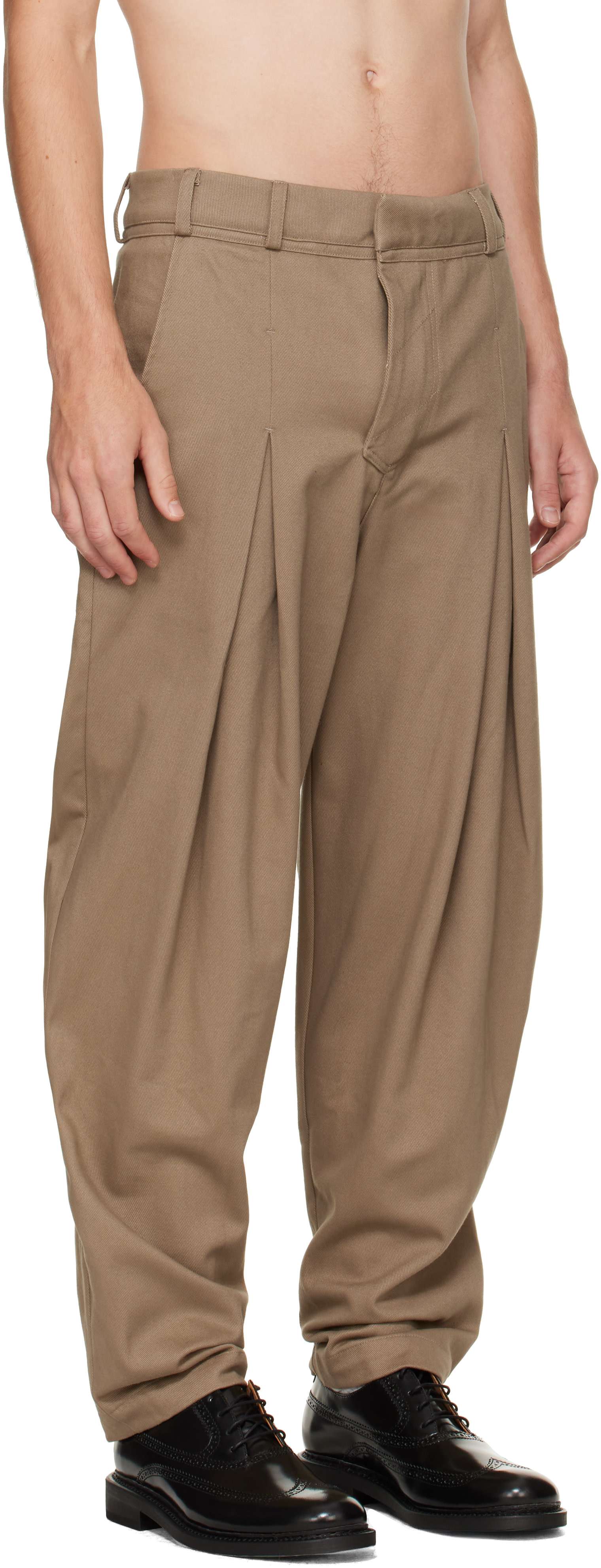 Entire Studios - Pantalon Seb beige