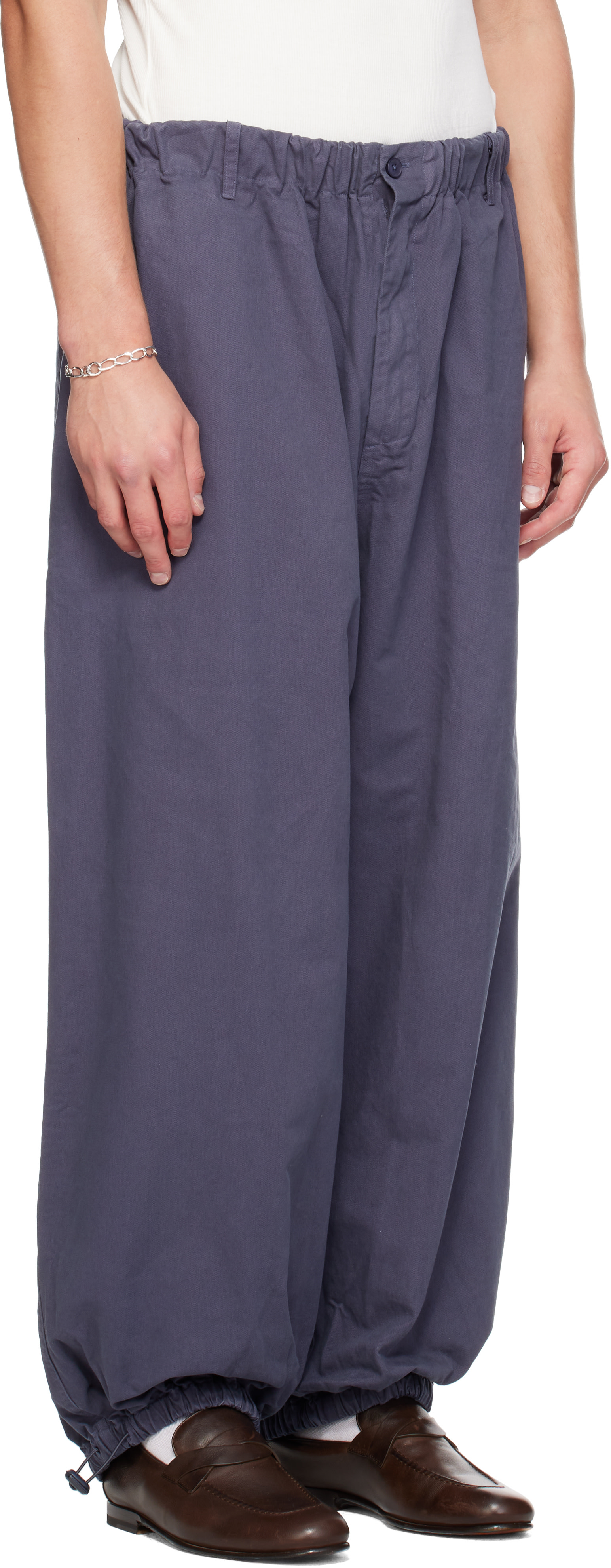 Entire Studios - Pantalon Profile bleu marine