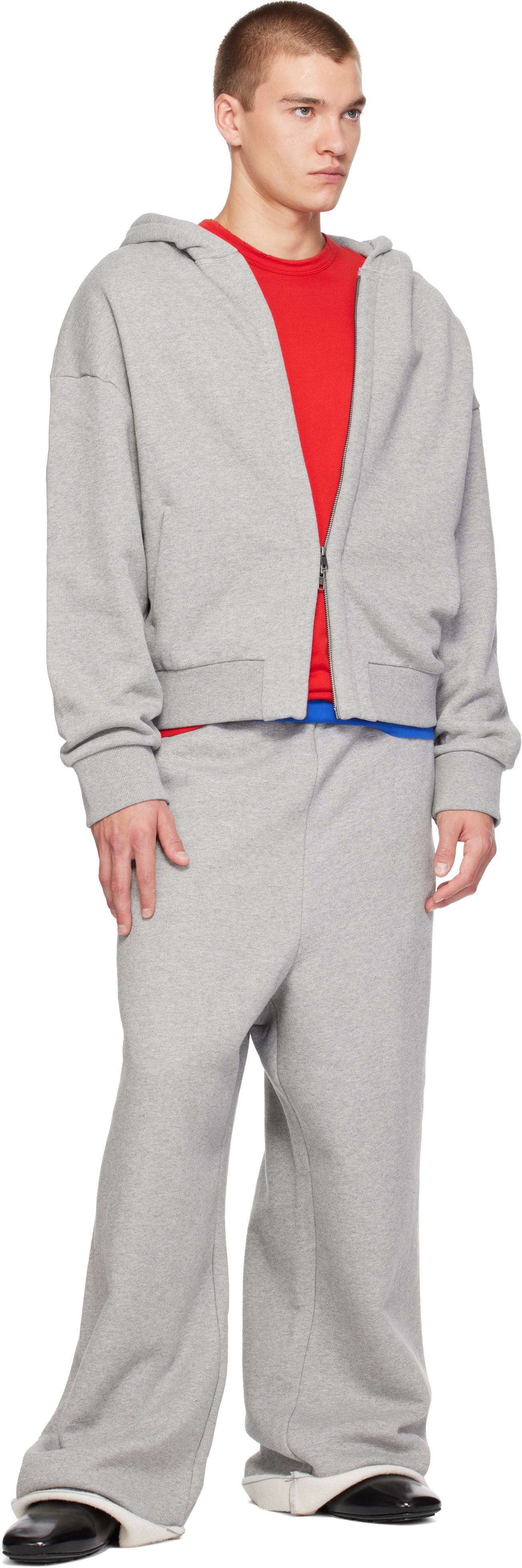 Entire Studios - Gray Thermal V2 Hoodie