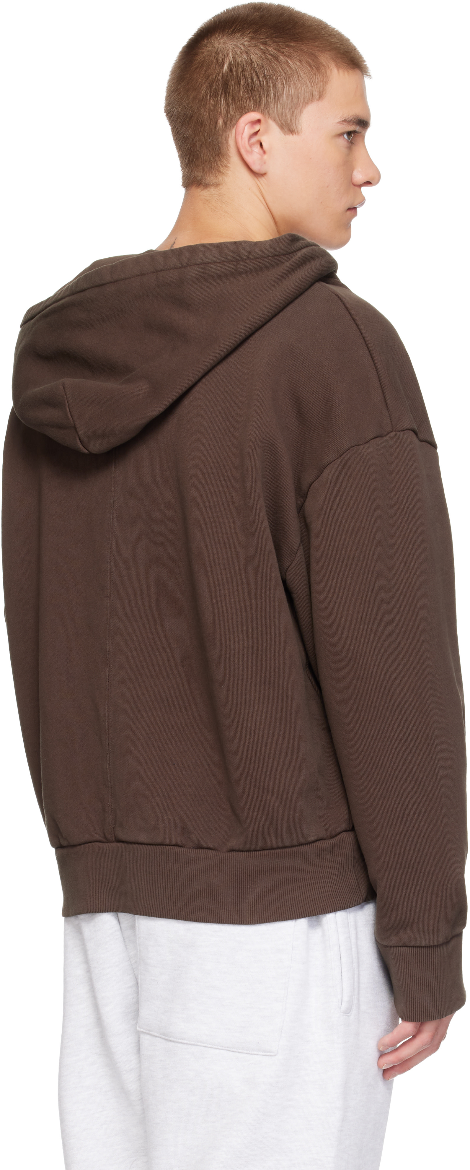 Entire Studios - Brown Thermal V2 Hoodie