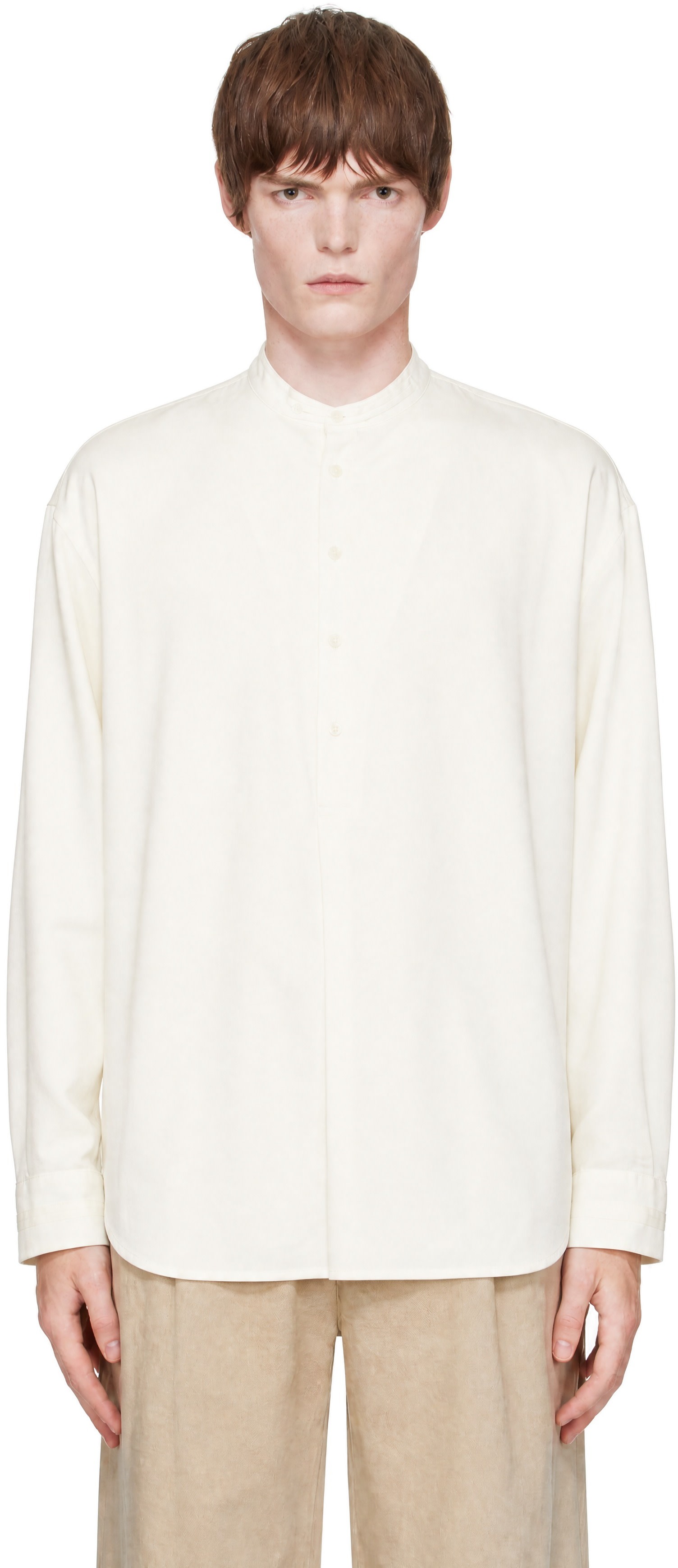 Entire Studios - Off-White Underlay Shirt