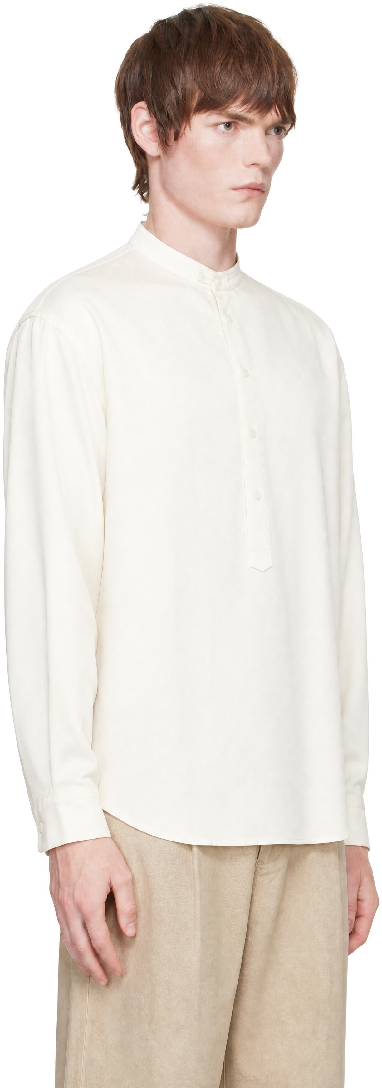 Entire Studios - Off-White Underlay Shirt