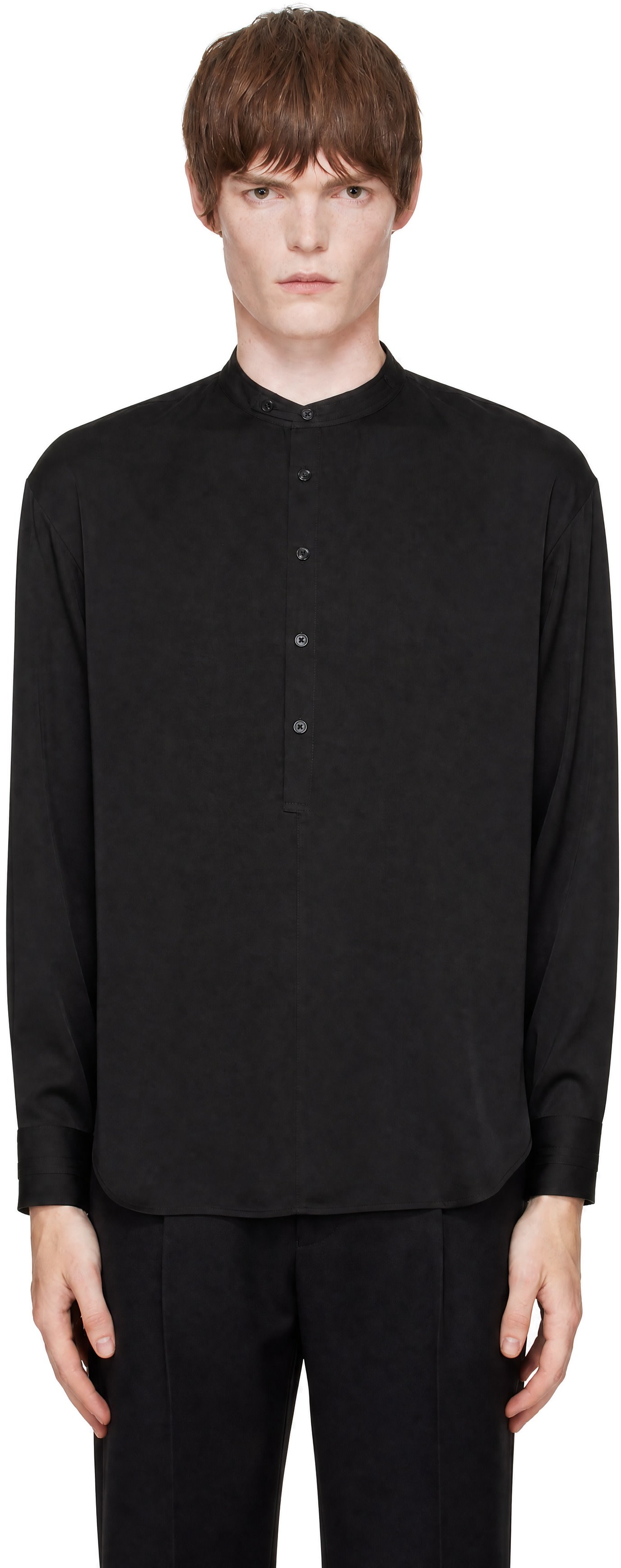 Entire Studios - Black Underlay Shirt