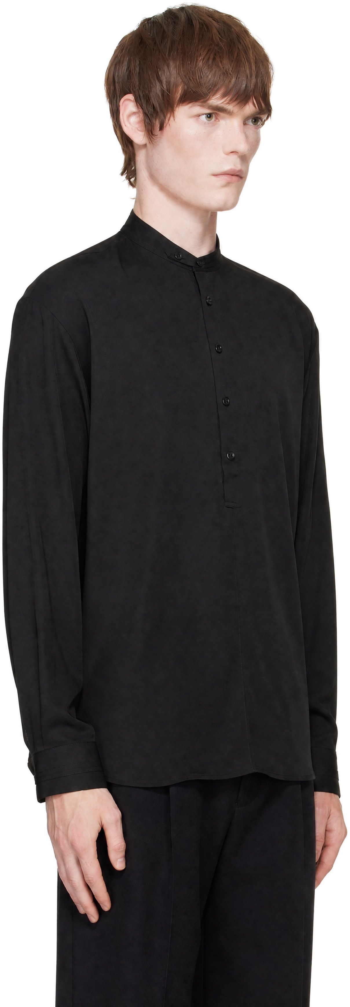 Entire Studios - Black Underlay Shirt