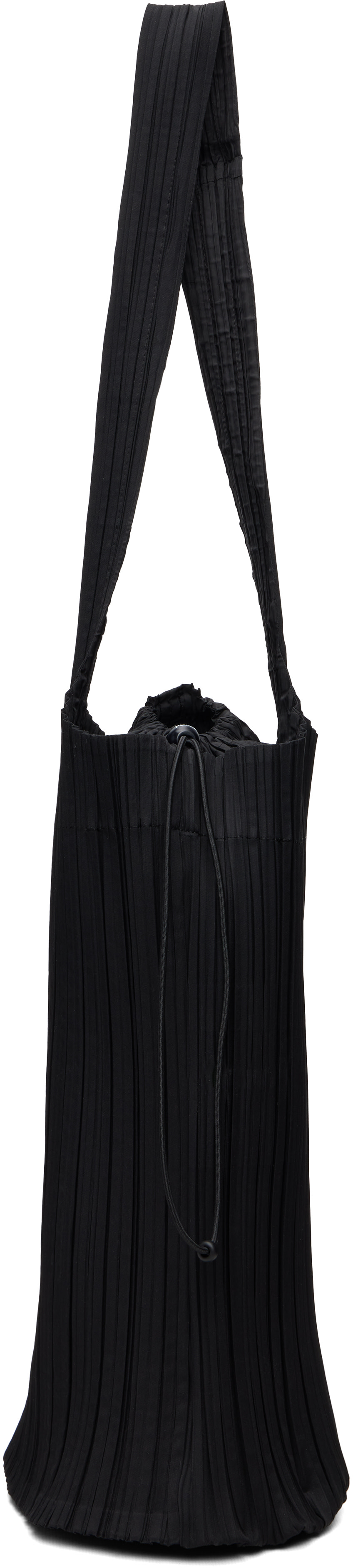 カズキ PLEATS PLEASE ハンドバッグ ブラック カズキ PLEATS PLEASE