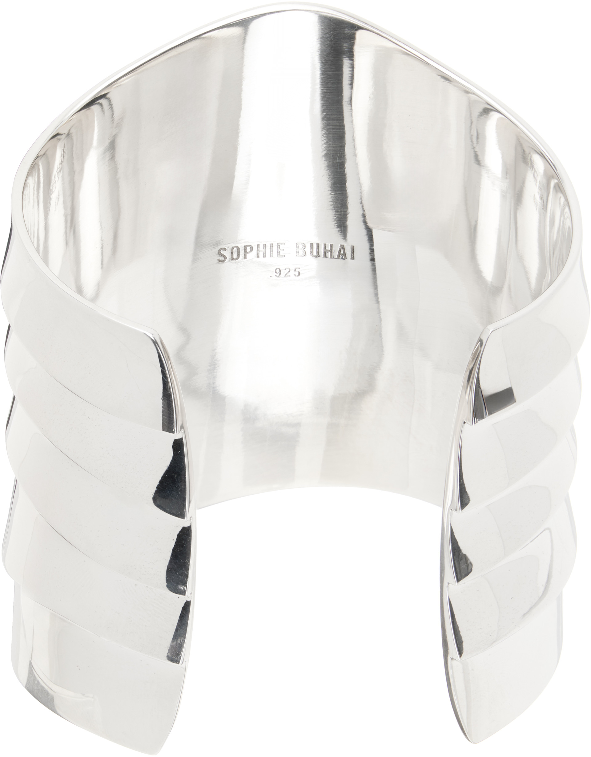 Sophie Buhai: Large Wave Cuff Bracelet | SSENSE