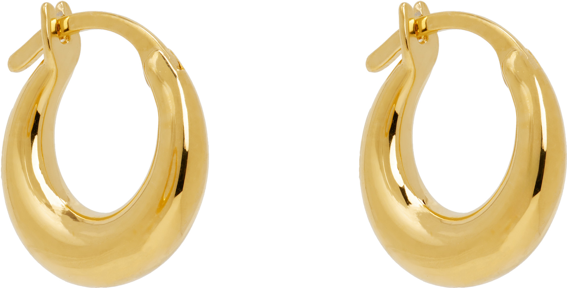 ※片方のみ　SOPHIE BUHAI Tiny Essential Hoops Sophie Buhai: Tiny Essential Hoop Earrings | SSENSE