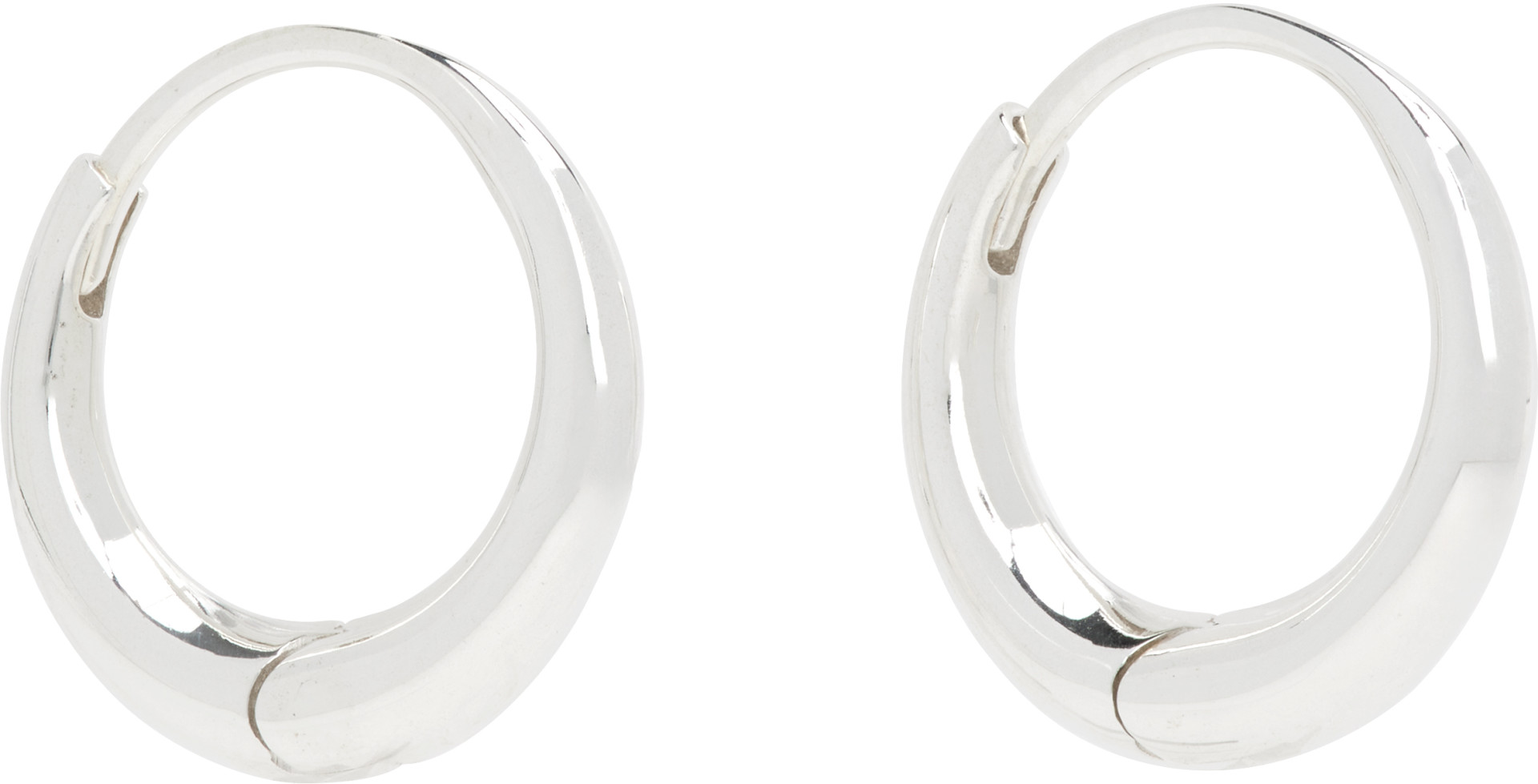 Sophie Buhai: Large Nouveau フープピアス | SSENSE 日本