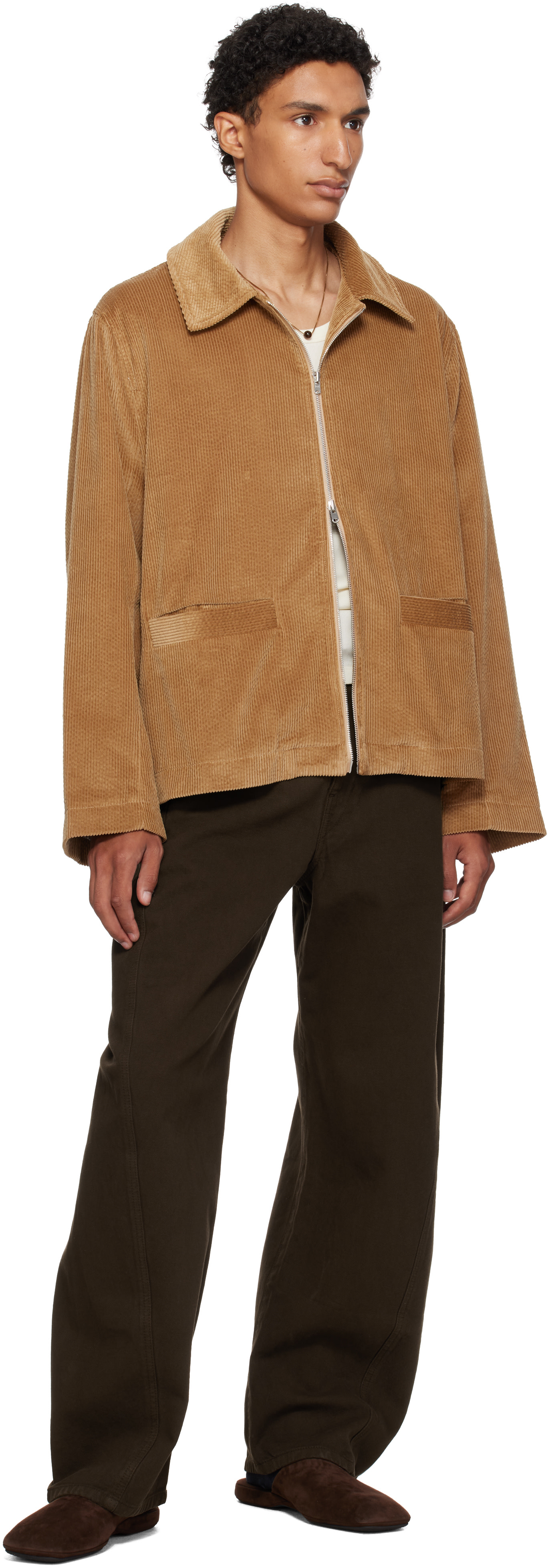 Cawley - Blouson Sandy brun clair