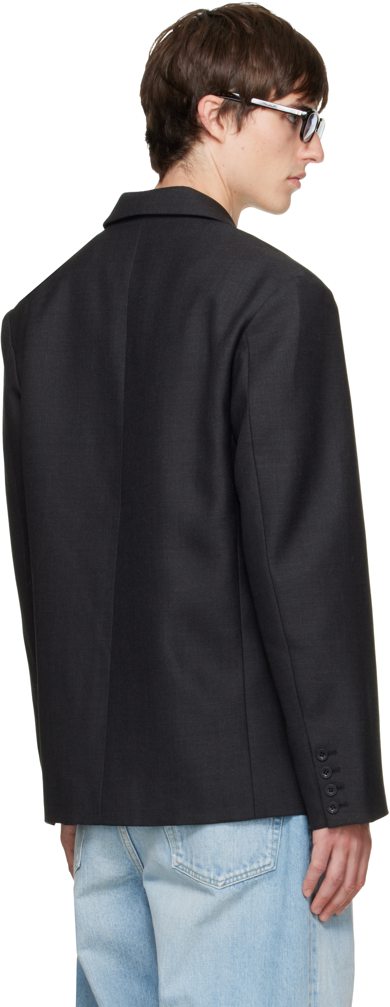 BLUEMARBLE - Black Two-Button Tailored Blazer