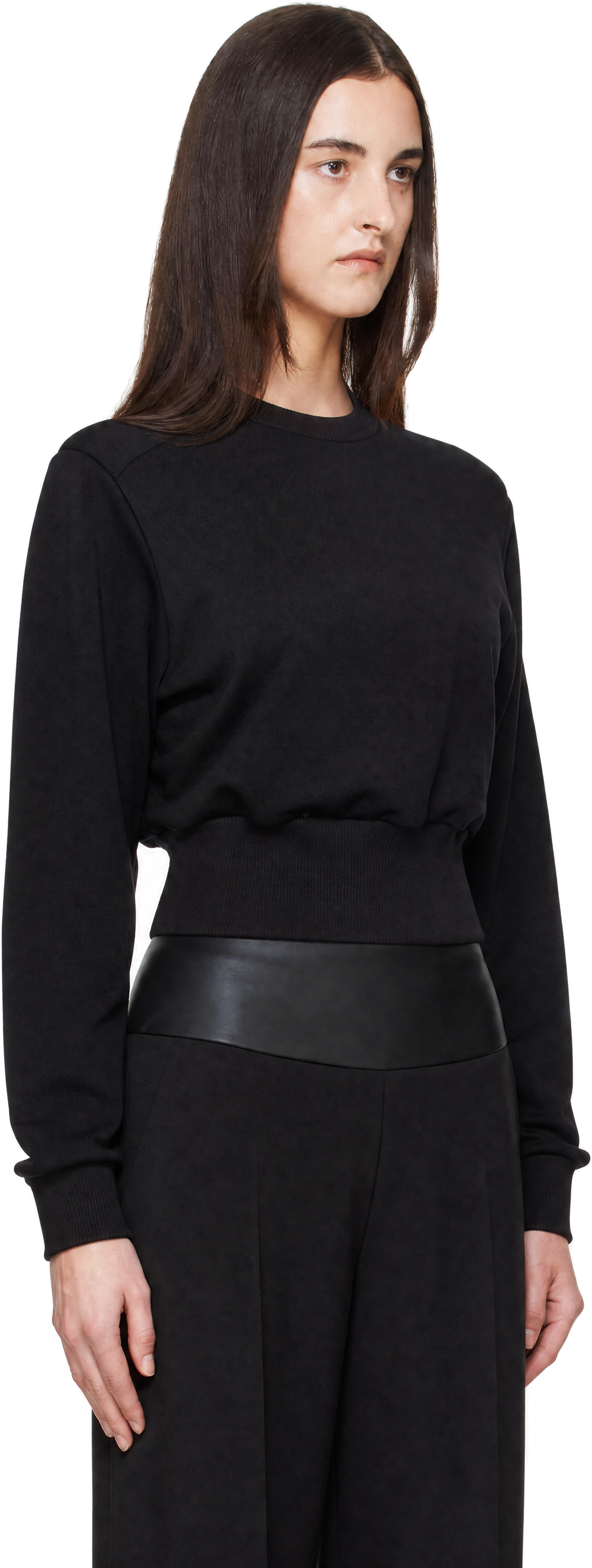 FIDAN NOVRUZOVA - Pull molletonné Lia noir