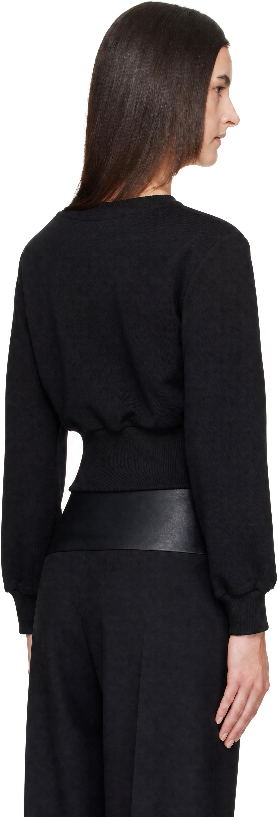 FIDAN NOVRUZOVA - Pull molletonné Lia noir