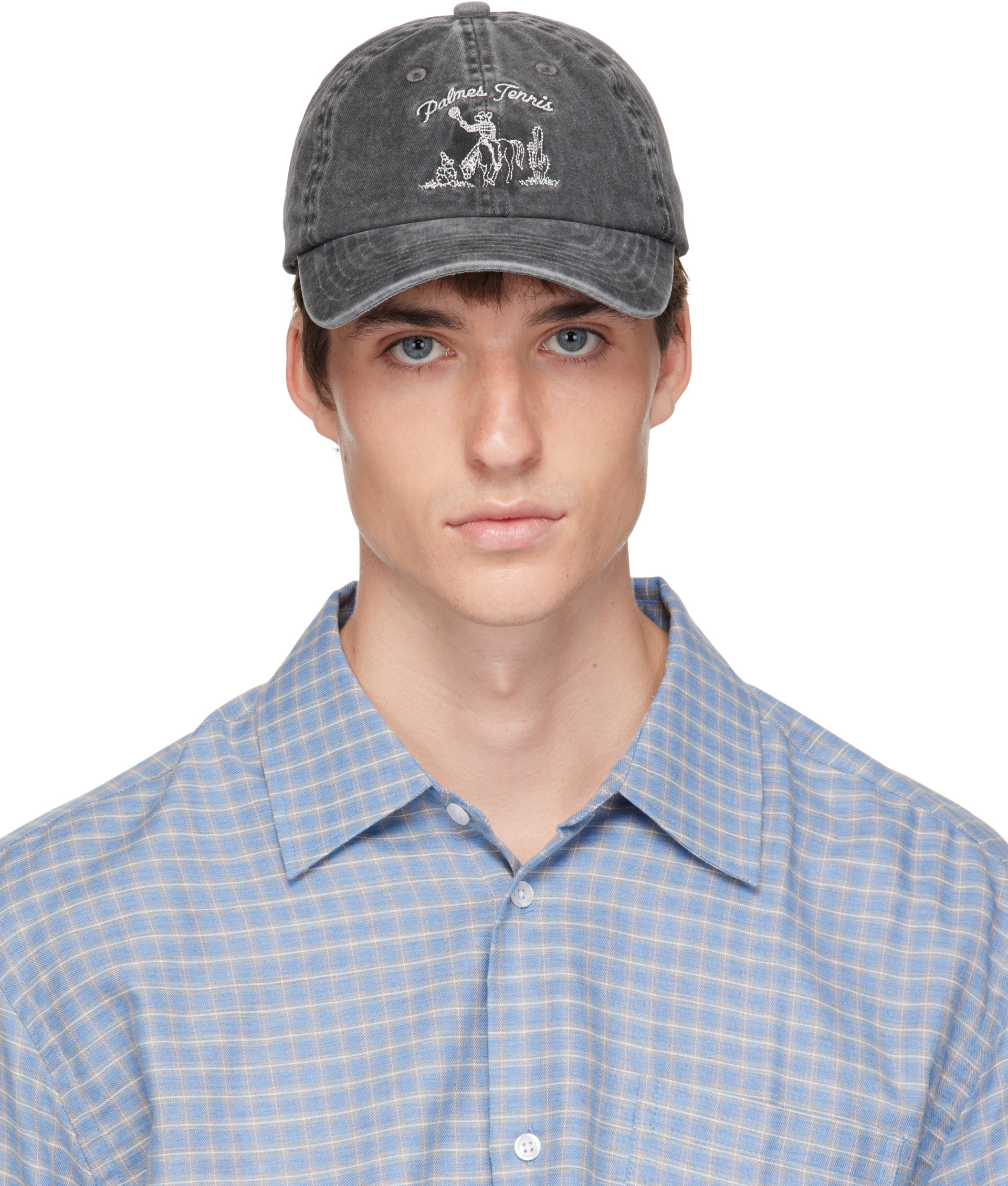 Palmes - Casquette Western grise